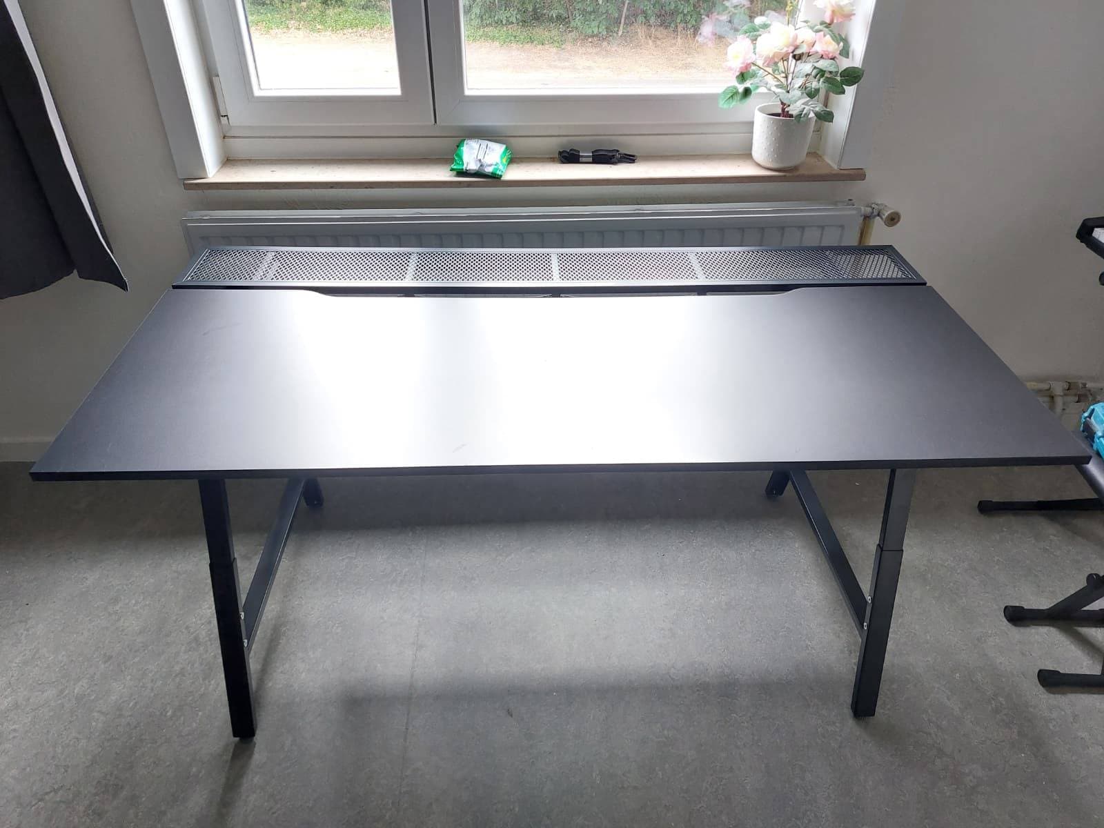 UTESPELARE BUREAU gamebureau, zwart, 160x80 cm