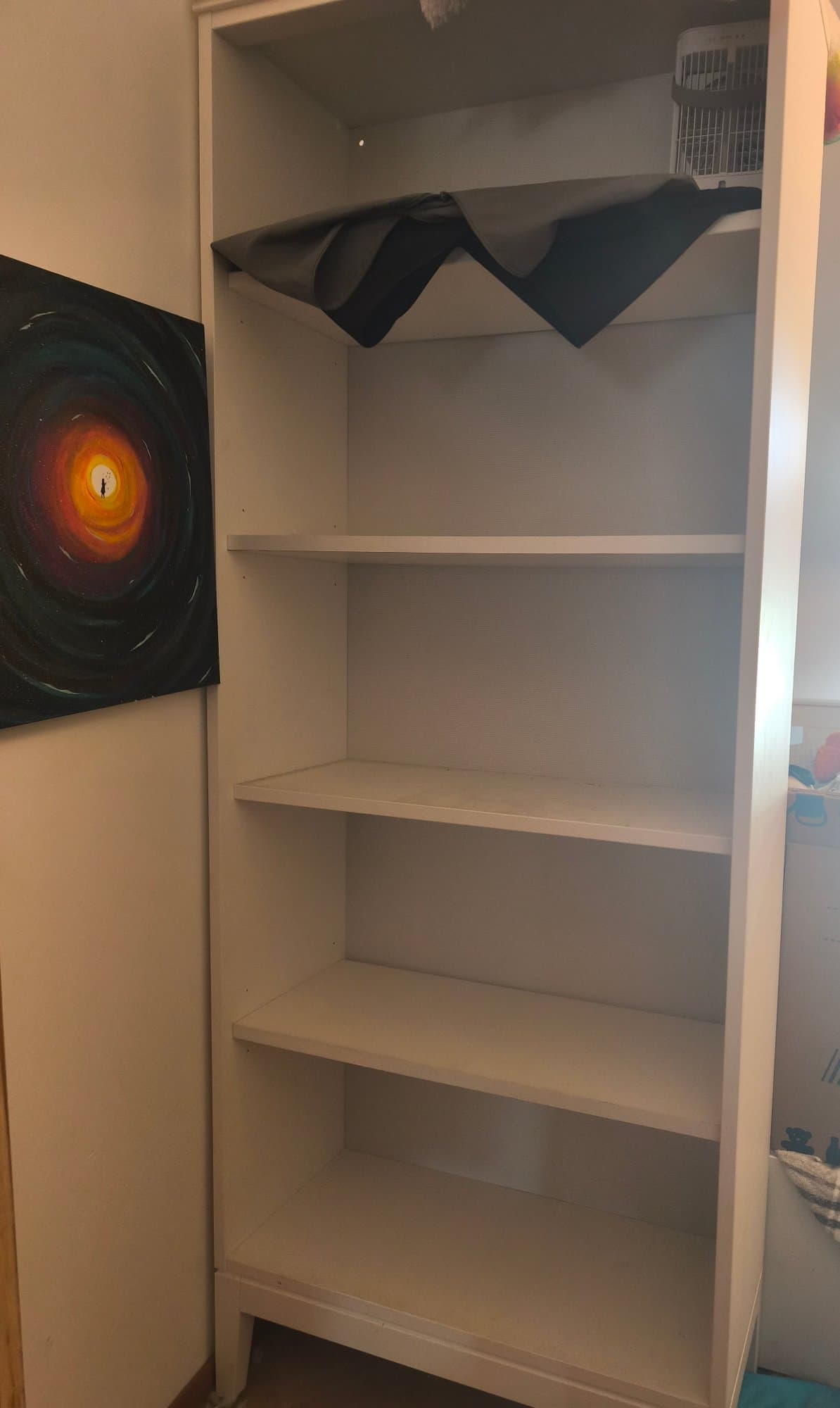 IDANÄS bookcase, white, 81x39x211 cm