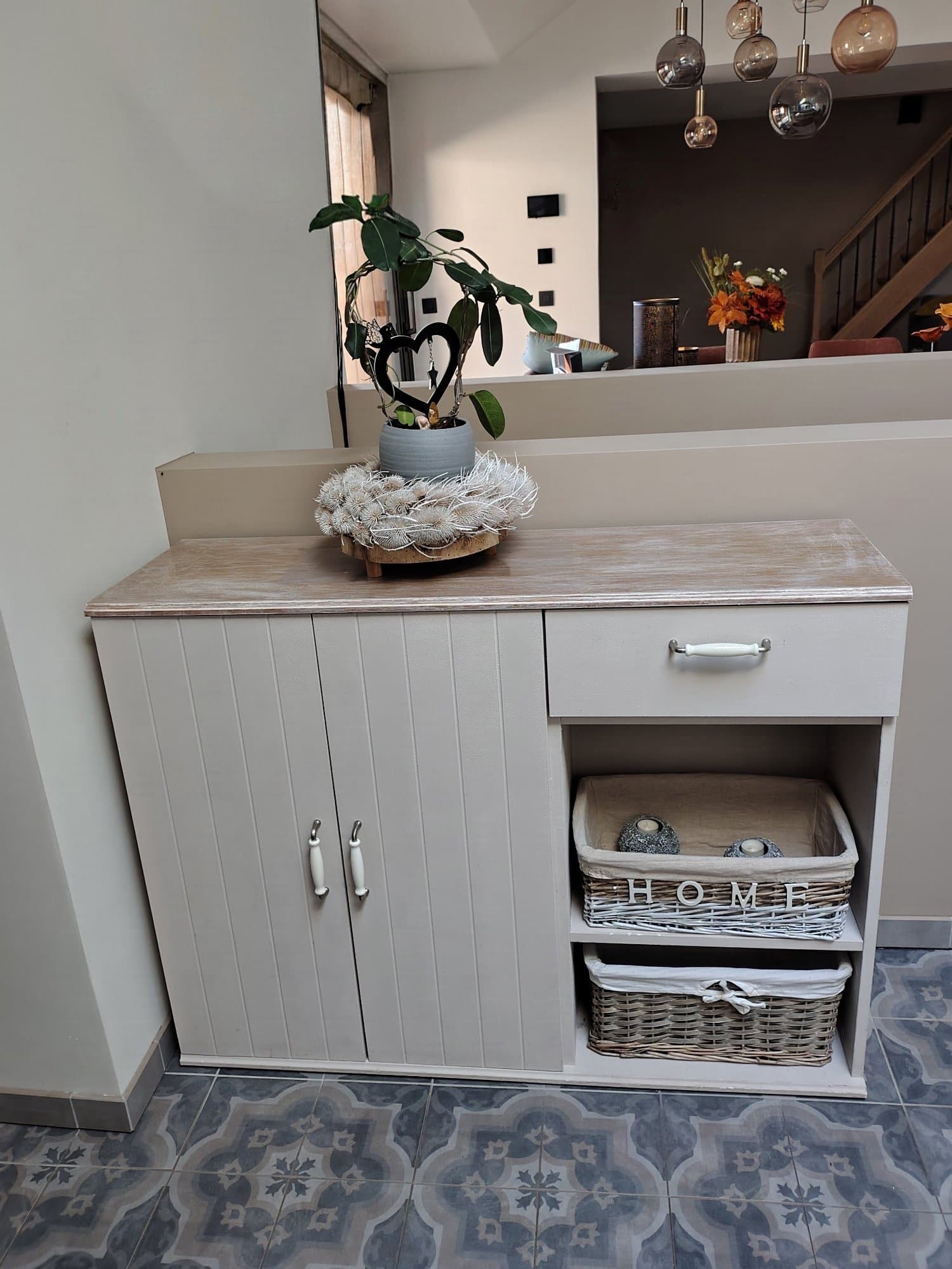 SKRUVBY KASTJE buffet, blanc, 120x38x90 cm
