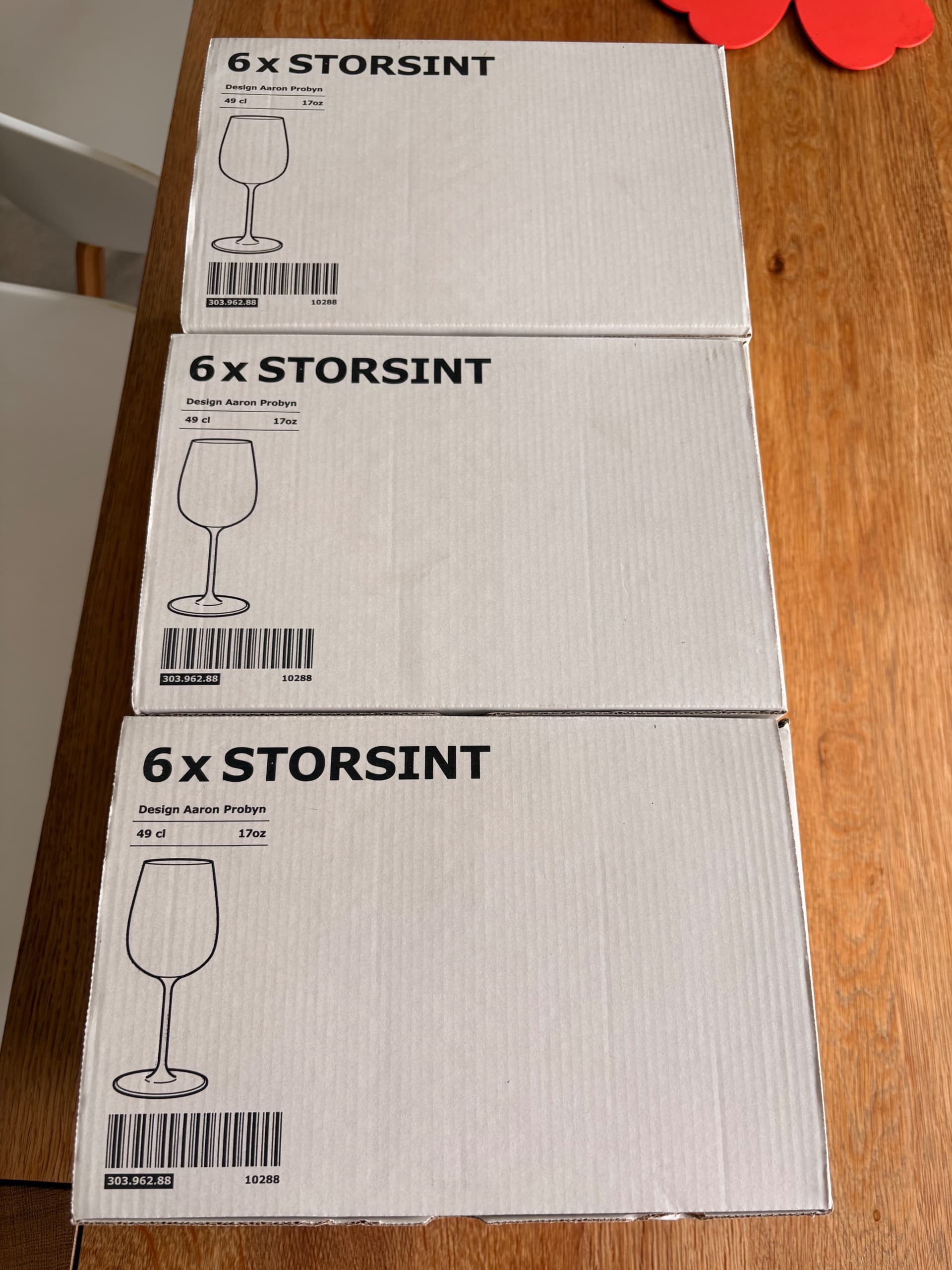 STORSINT wine glass, clear glass, 49 cl