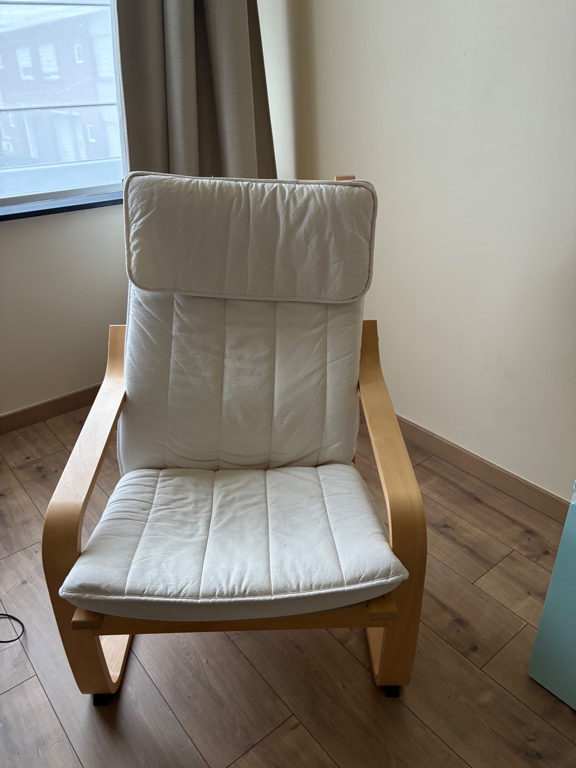 POÄNG Fauteuil, Knisa beige clair. Achetez ici