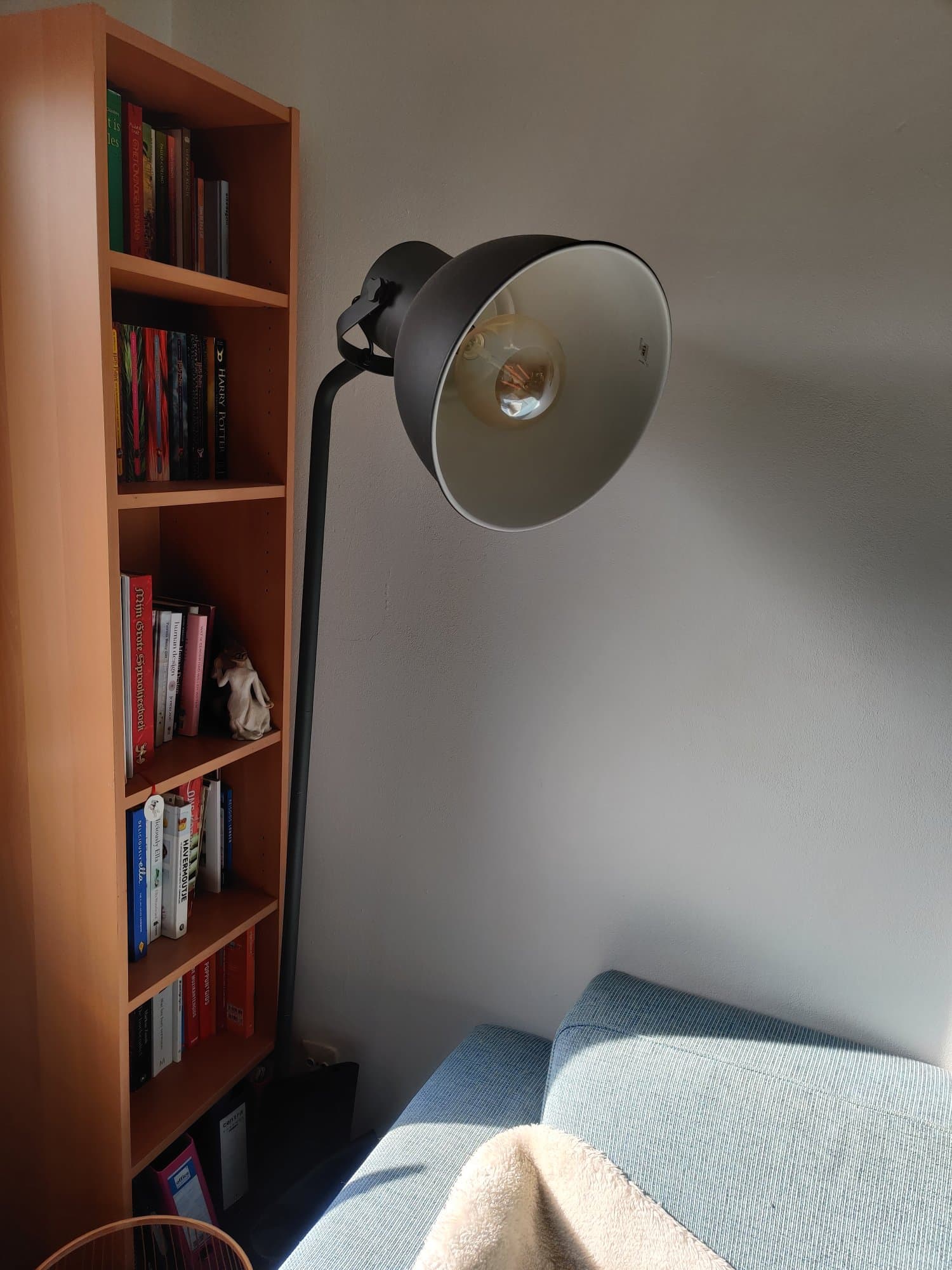 HEKTAR STAANLAMP Lampadaire, gris foncé