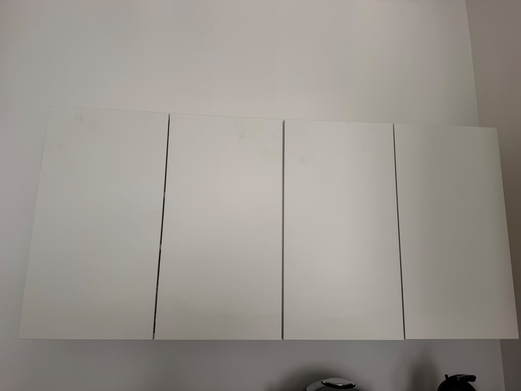 METOD wall cabinet with shelves/2 doors, white/Vallstena white, 80x60 cm