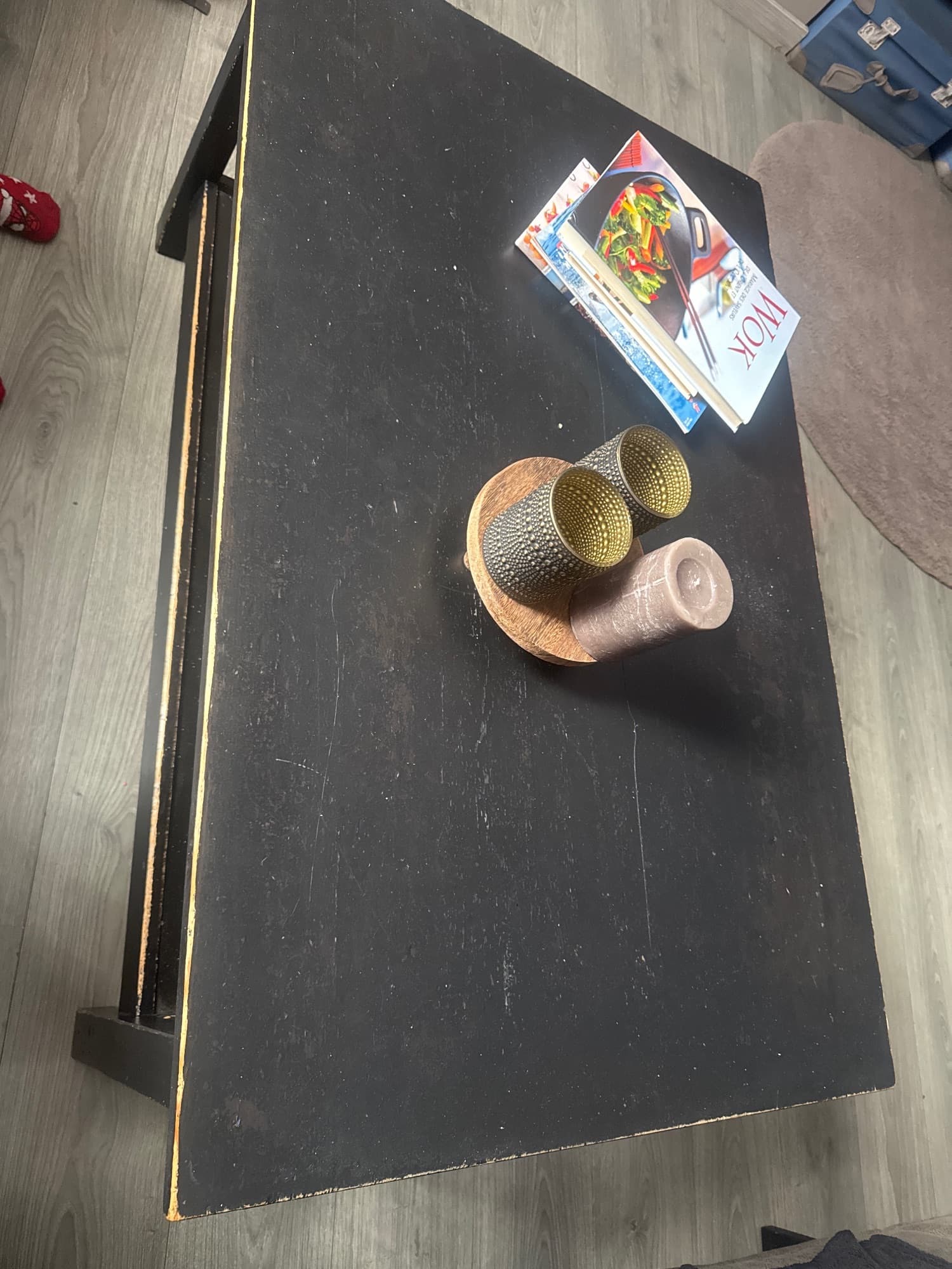 LACK Table basse, brun noir, 90x55 cm