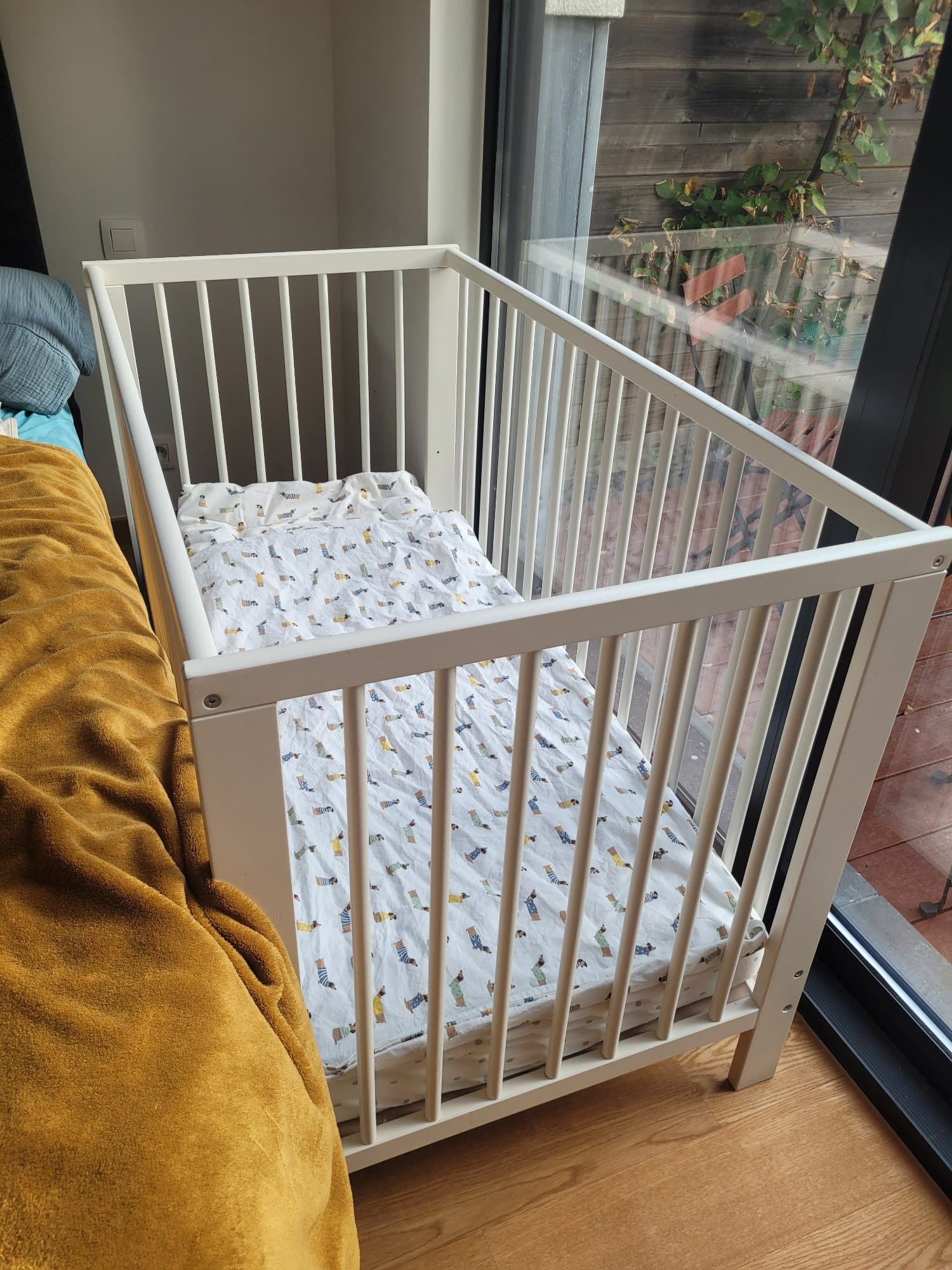 GULLIVER Lit bébé, blanc, 60x120 cm
