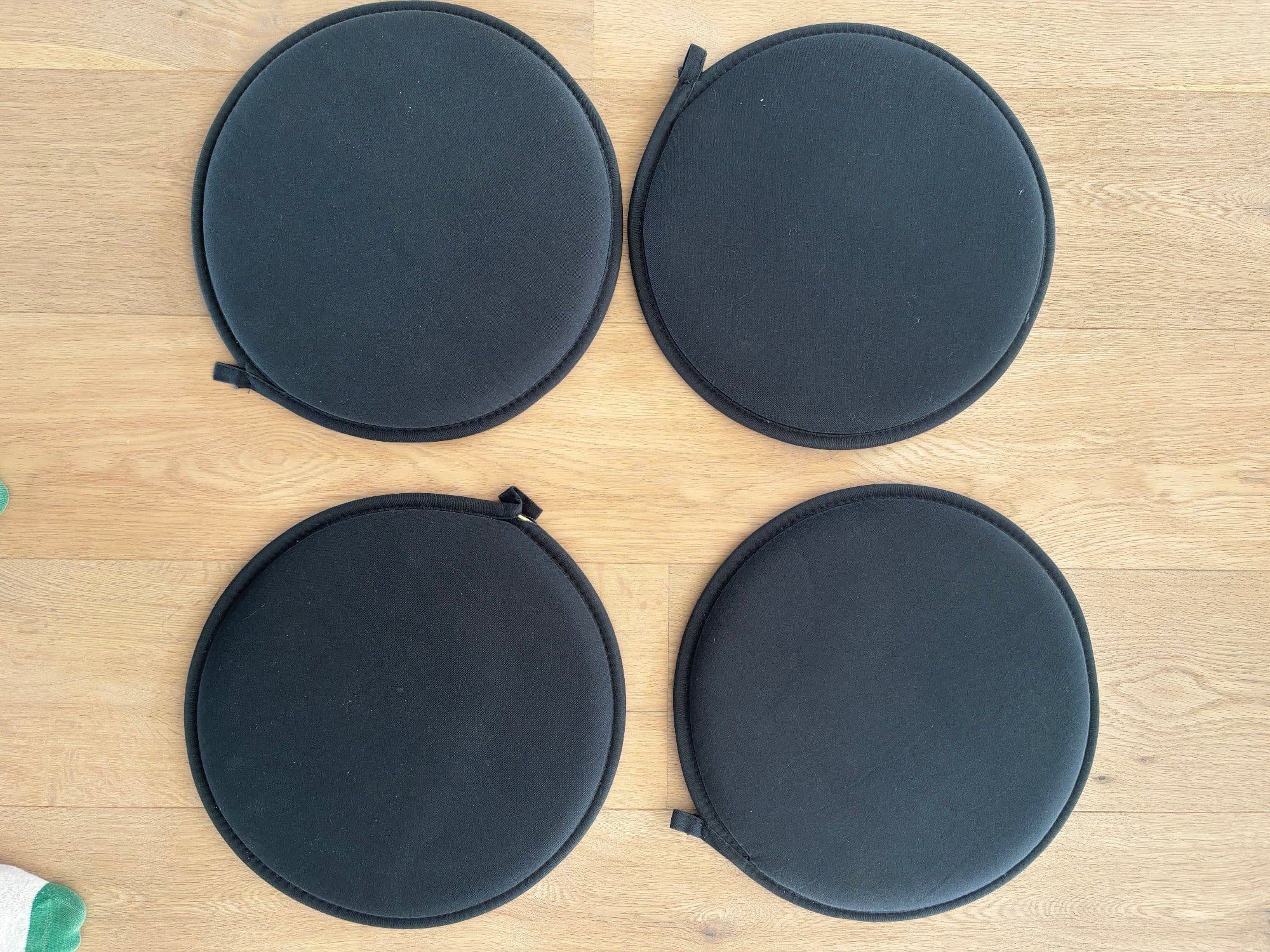 CILLA chair pad, black