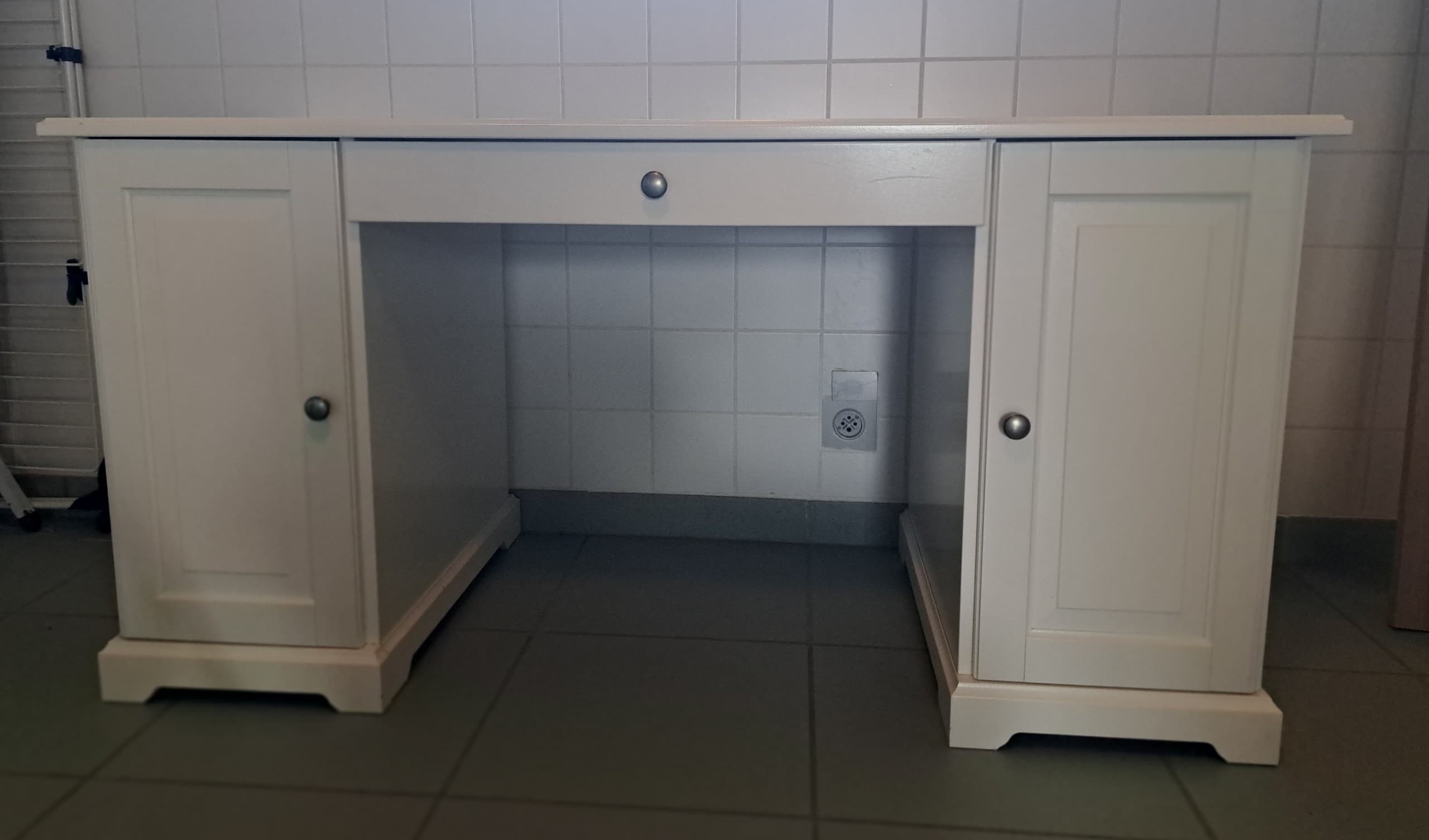 LIATORP bureau, blanc