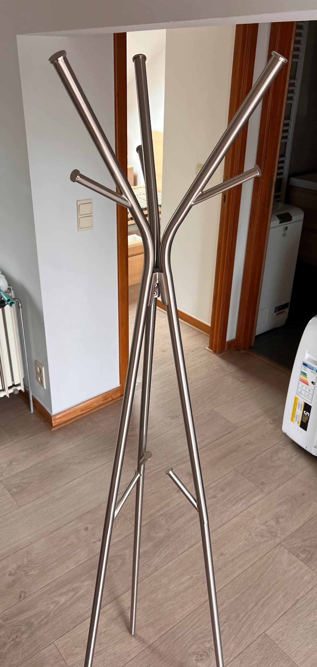 KNIPPE portemanteau, nickelé