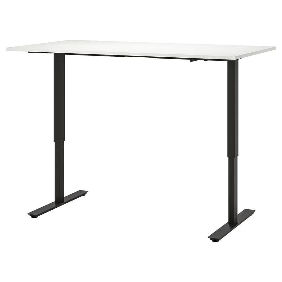 TROTTEN BUREAU table top, white, 160x80 cm