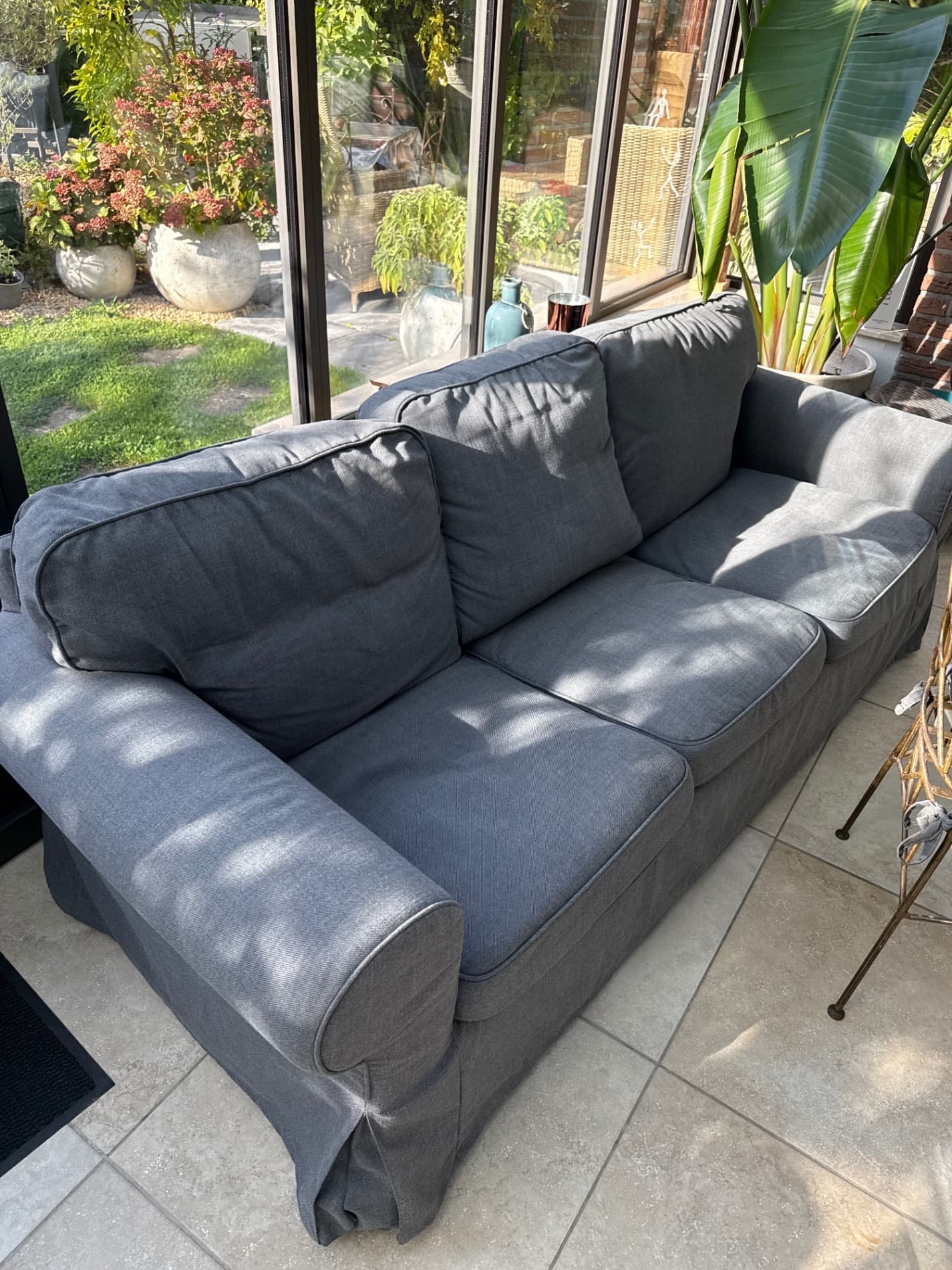 EKTORP housse de canapé 3pla, Svanby gris