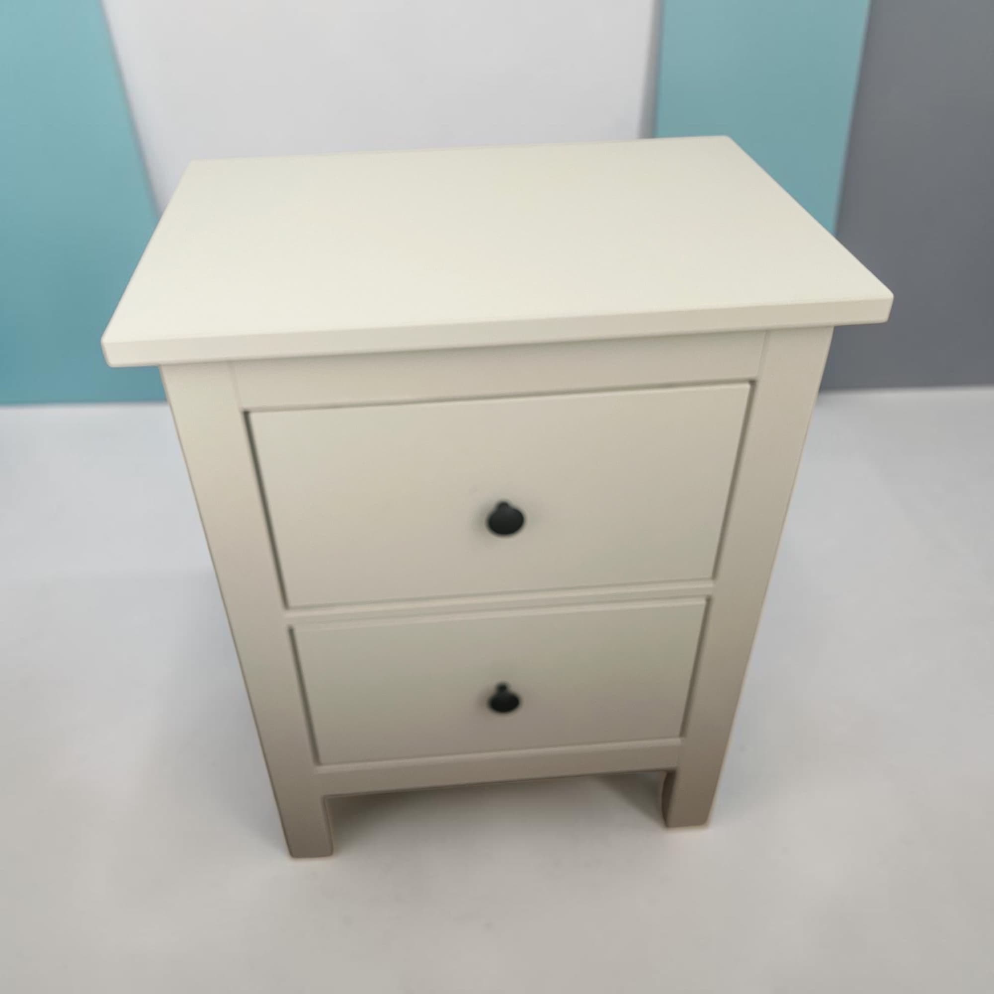 HEMNES commode 2 tiroirs, blanc