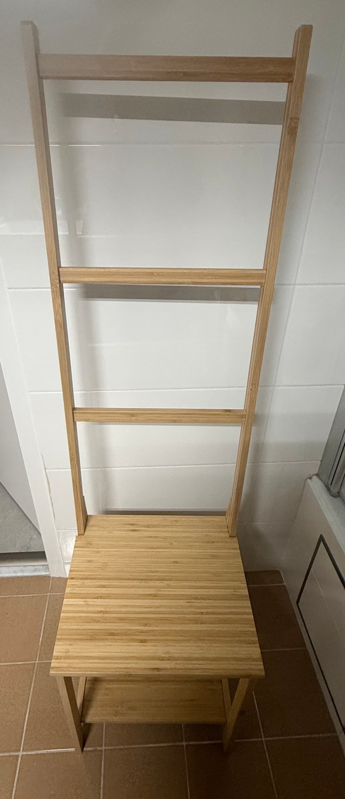 RÅGRUND Chaise porte-serviettes, bambou