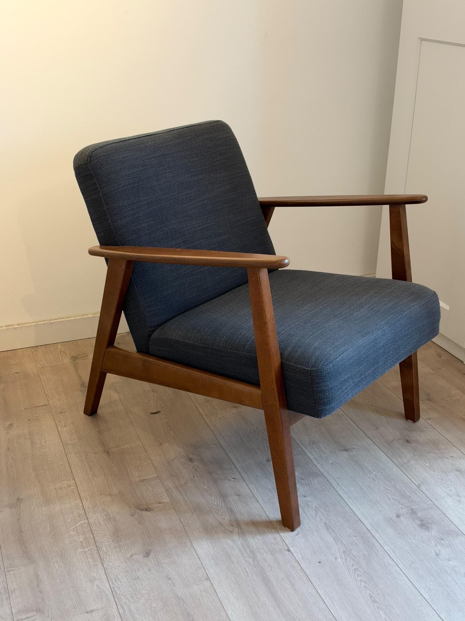 EKENÄSET ZETELTJE fauteuil, Hillared anthracite