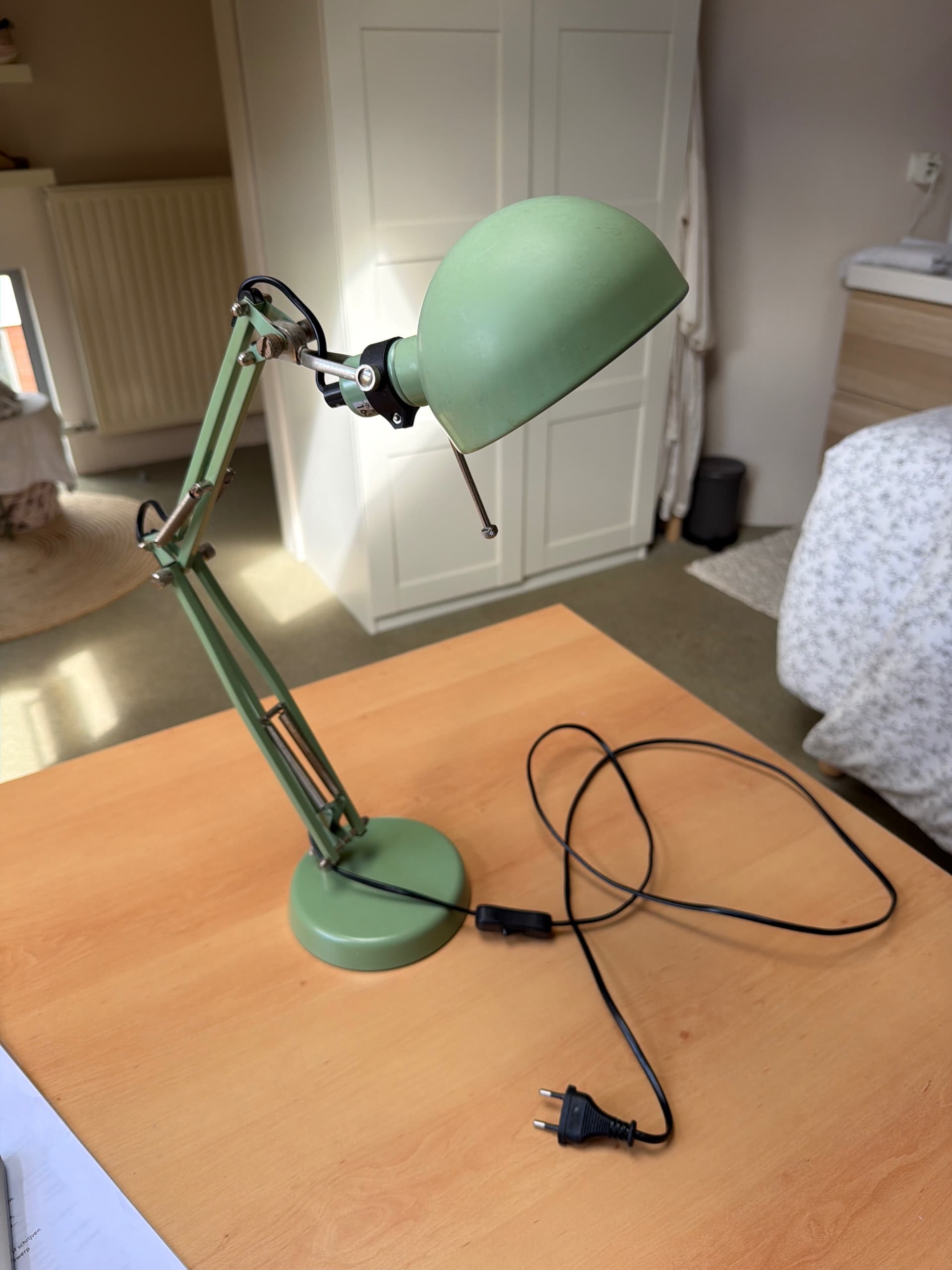 FORSÅ Bureaulamp, zwart