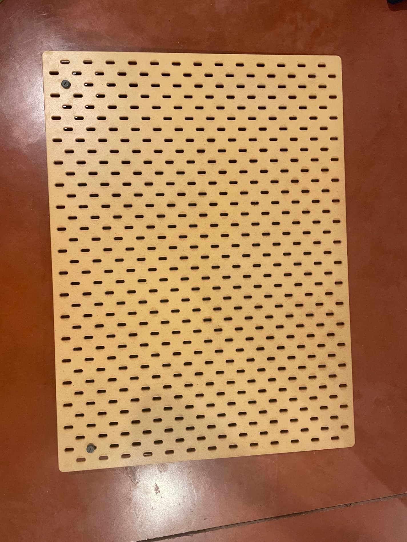 SKÅDIS panneau perforé, bois, 76x56 cm