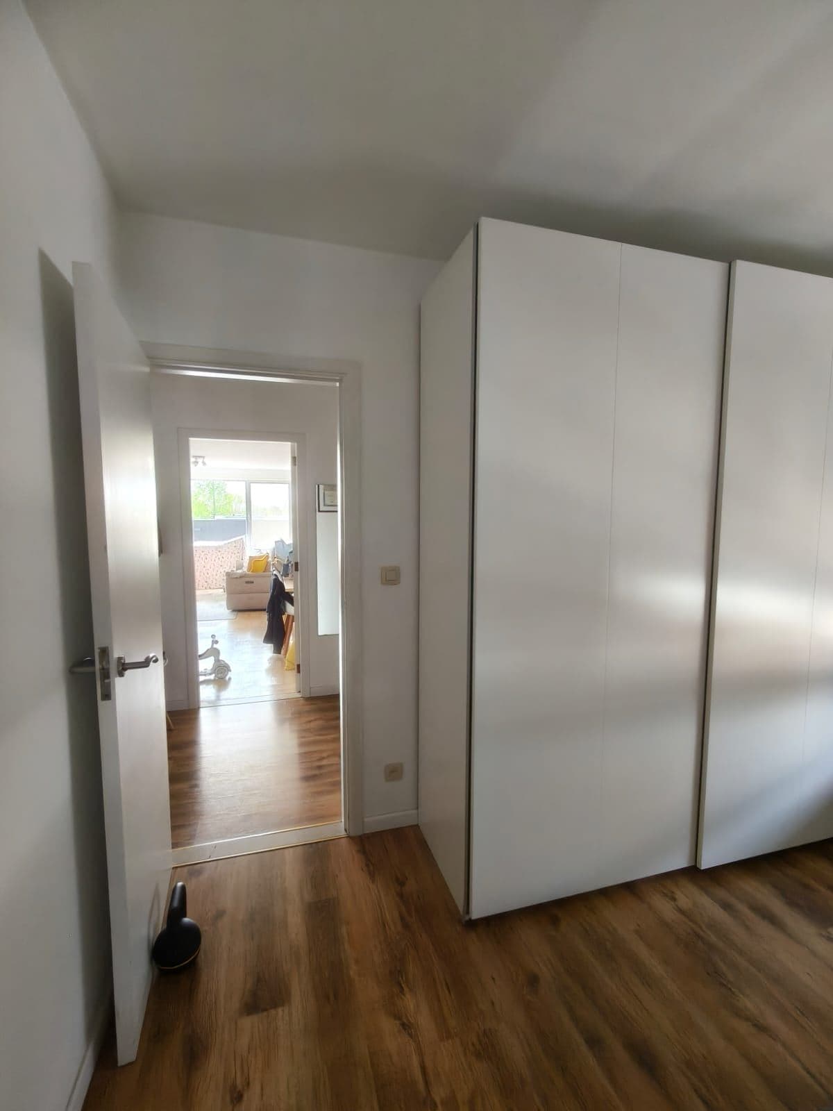 PAX / HASVIK kledingkast, wit/hoogglans wit, 200x66x236 cm