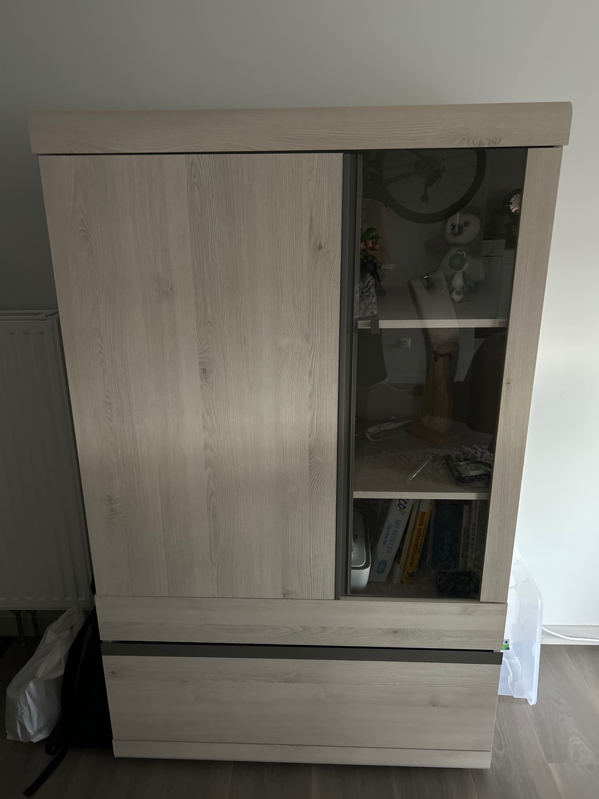 BUFFET HAUT 2 PORTES