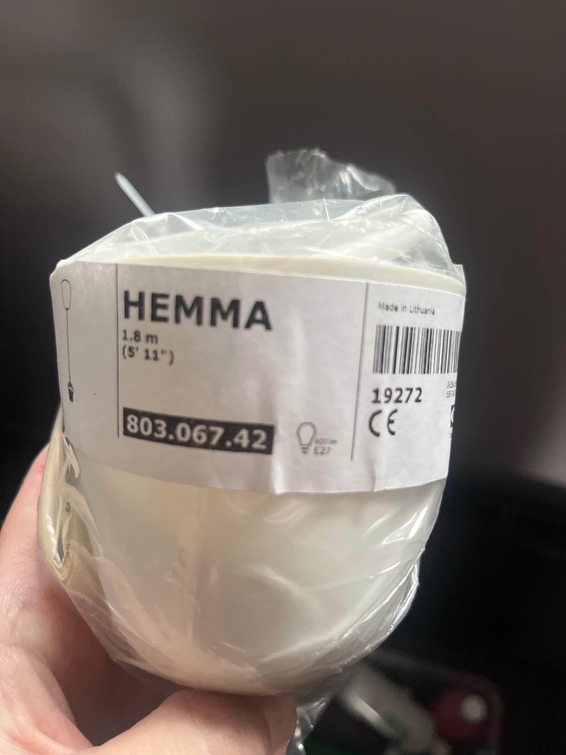 HEMMA PENDEL LAMP