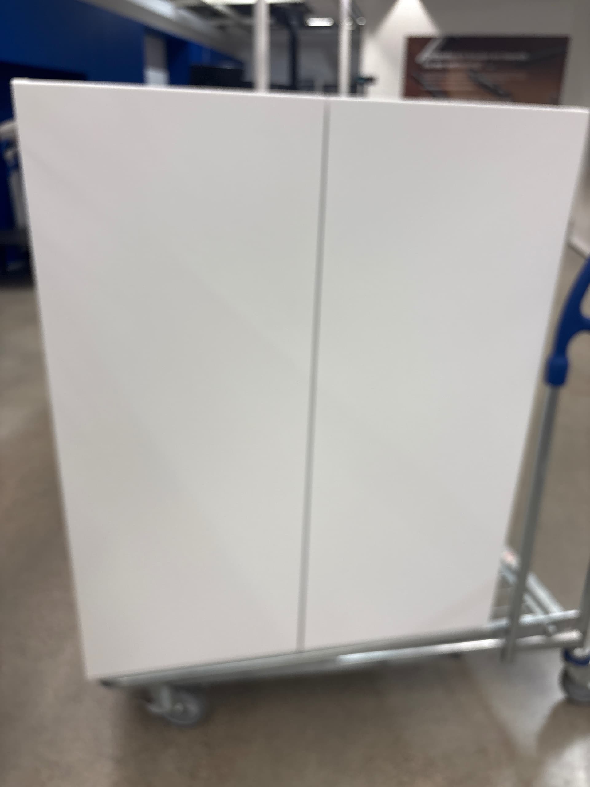 METOD/VOXTORP BLANC wall cabinet, white, 60x37x80 cm