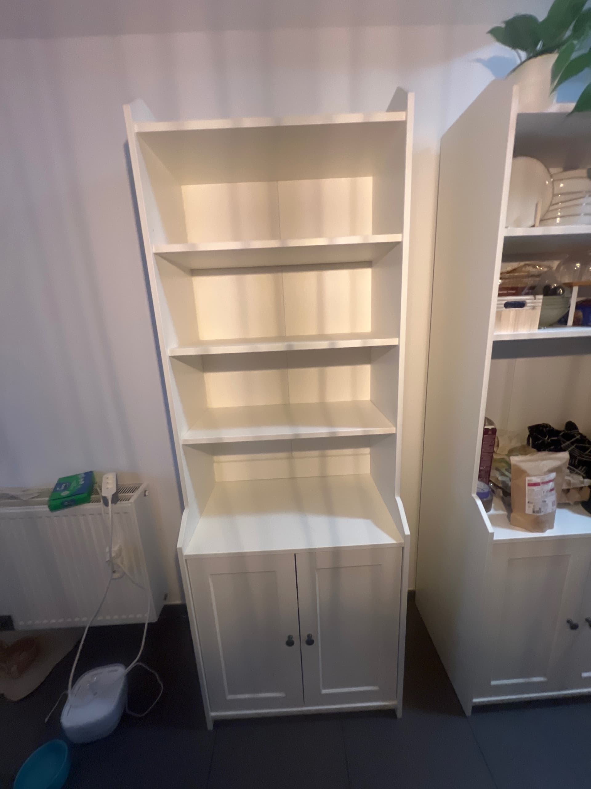 HAUGA armoire 2 portes, blanc, 70x199 cm