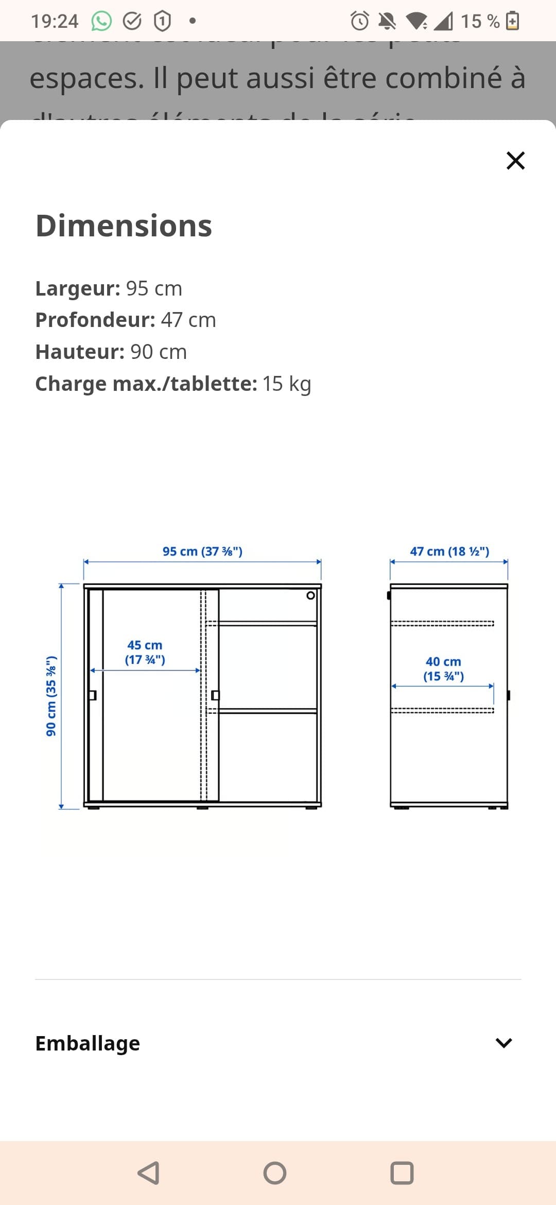 Meubles de rangement & vitrines