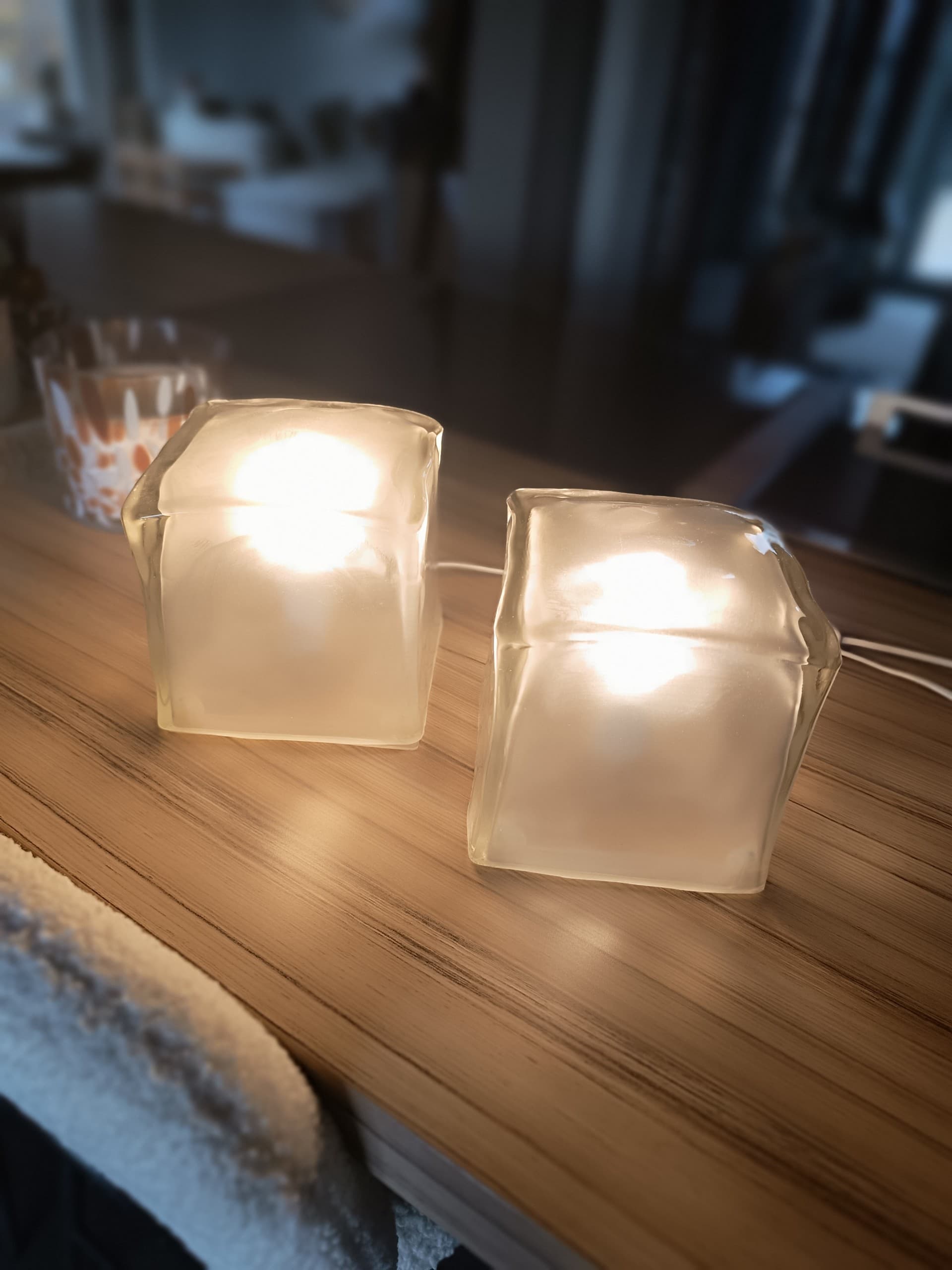 LAMPE VINTAGE GLAÇON