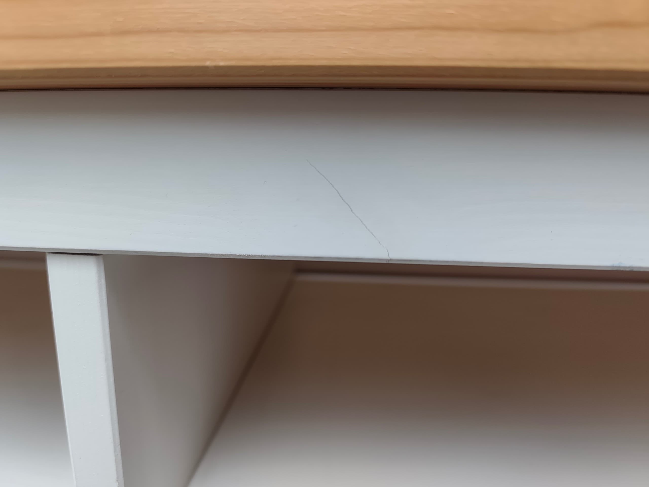 HEMNES Tv-meubel, wit gebeitst, lichtbruin, 148x47x57 cm
