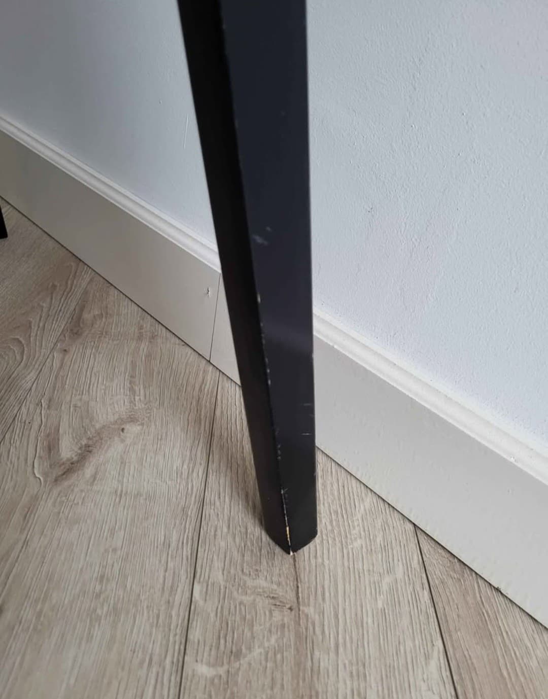 BLÅMES structure chaise haute+tablette, noir