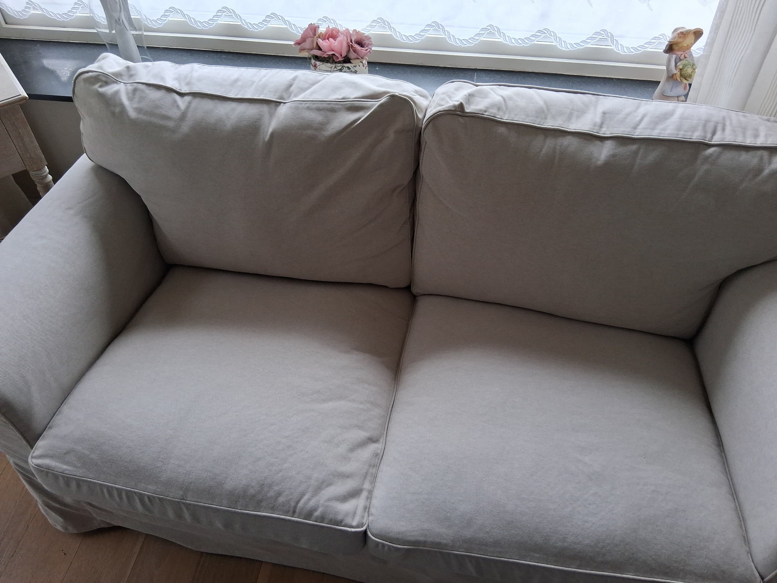 EKTORP canapé 2 places, Kilanda beige clair