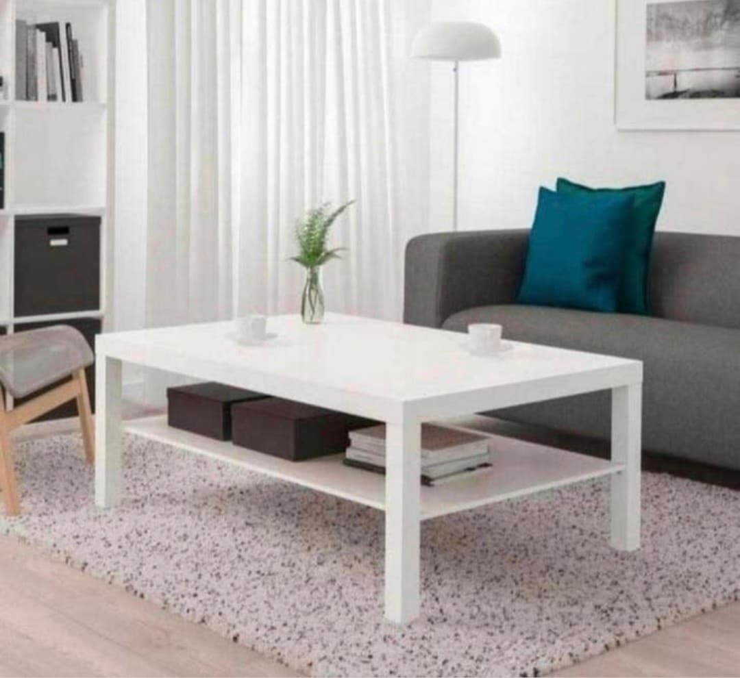 LACK salontafel, wit, 118x78 cm