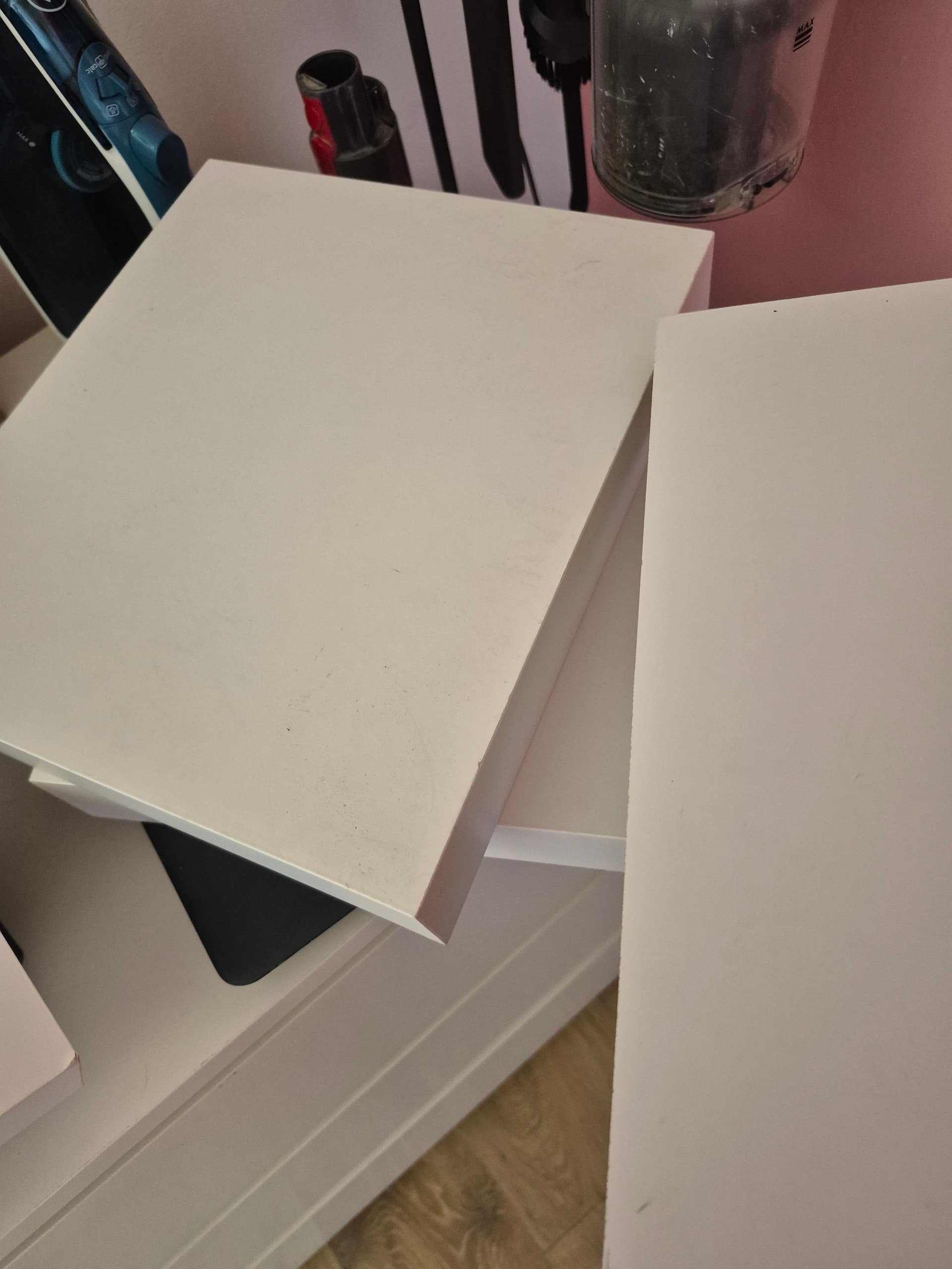 LACK Wandplank, wit, 30x26 cm