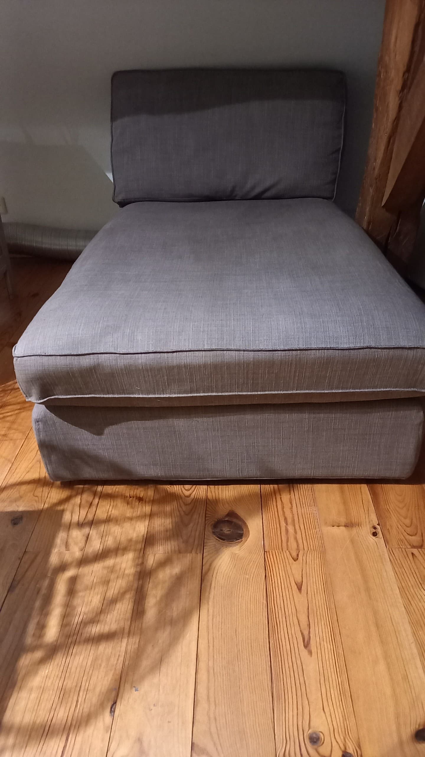 KIVIK chaise longue, Tresund light beige