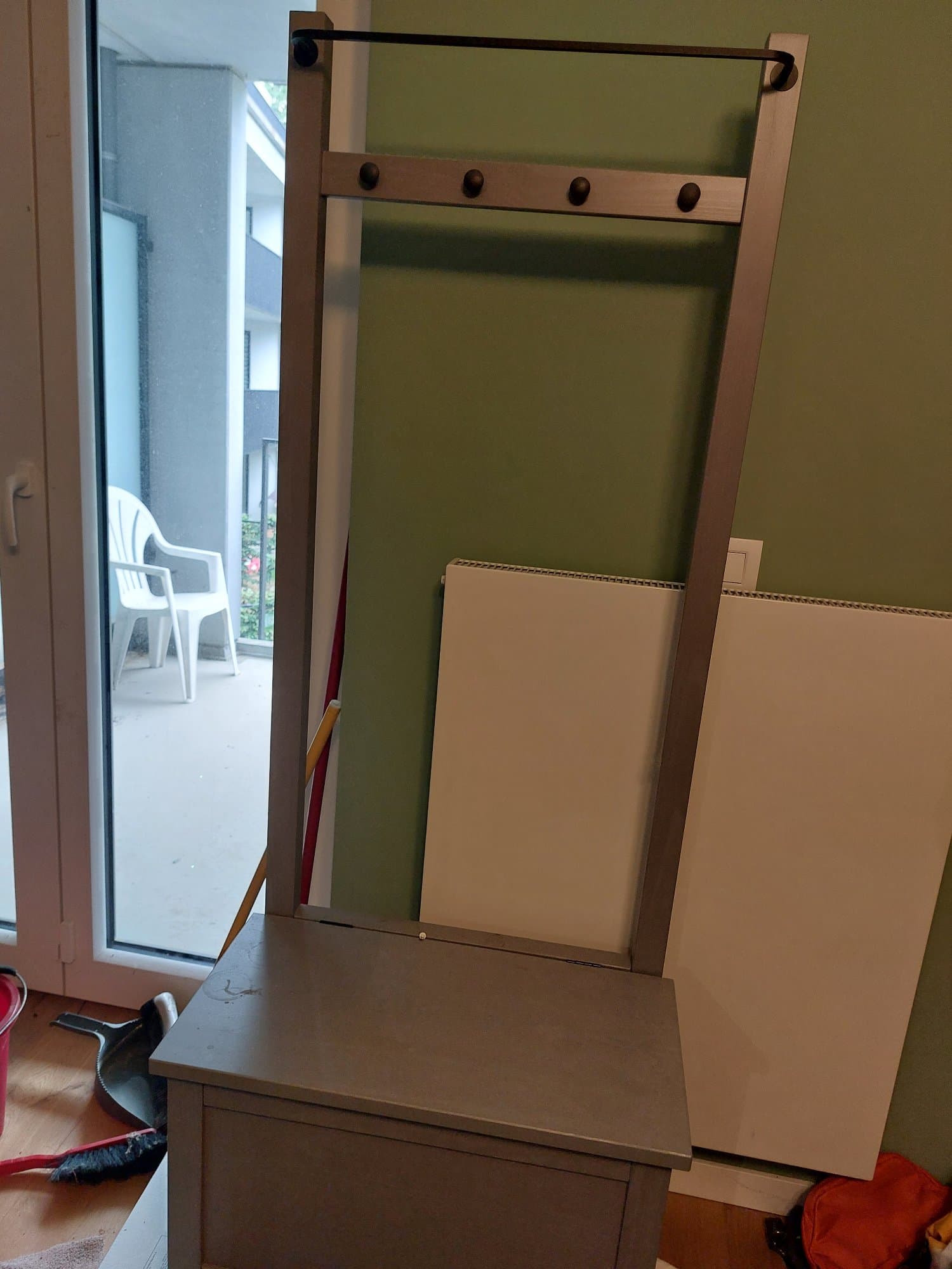 HEMNES Stellingkast, wit, 42x172 cm