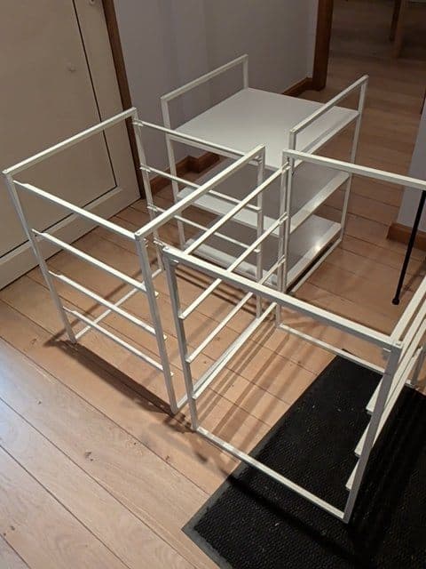 JONAXEL shelving unit, white, 50x51x70 cm