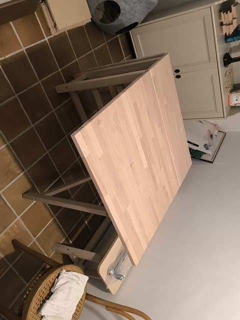 NORDEN klaptafel, berken, 26/89/152x80 cm