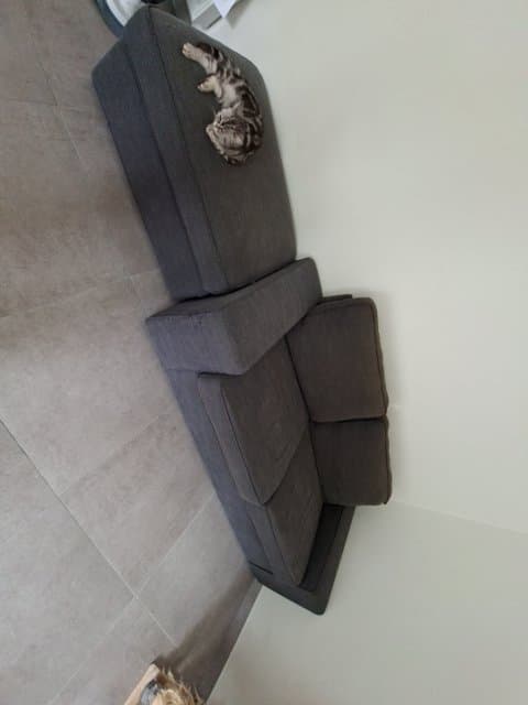 KIVIK 2-seat sofa, Gunnared medium grey