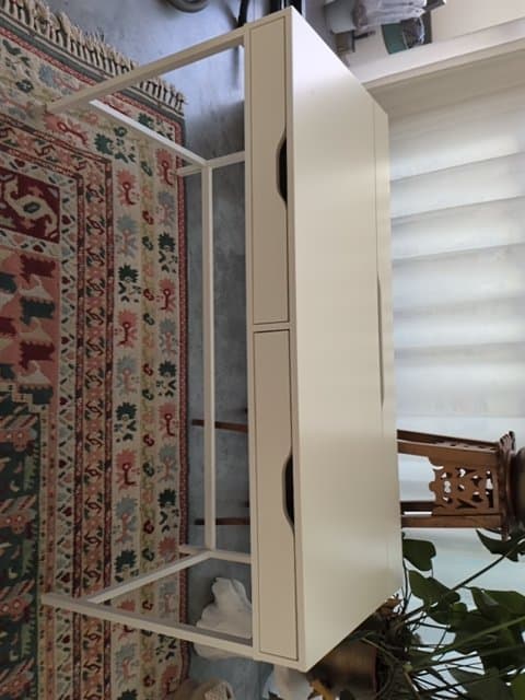 ALEX desk, white, 100x48 cm
