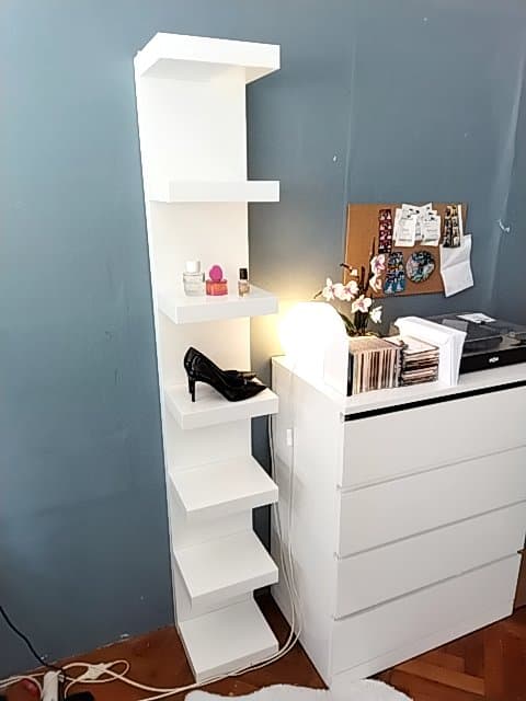 LACK Étagère, blanc