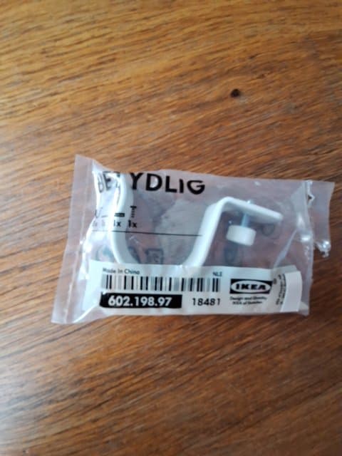 BETYDLIG curtain rod holder, white
