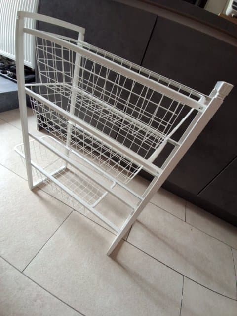 JONAXEL combinaison de rangement, blanc, 25x51x70 cm