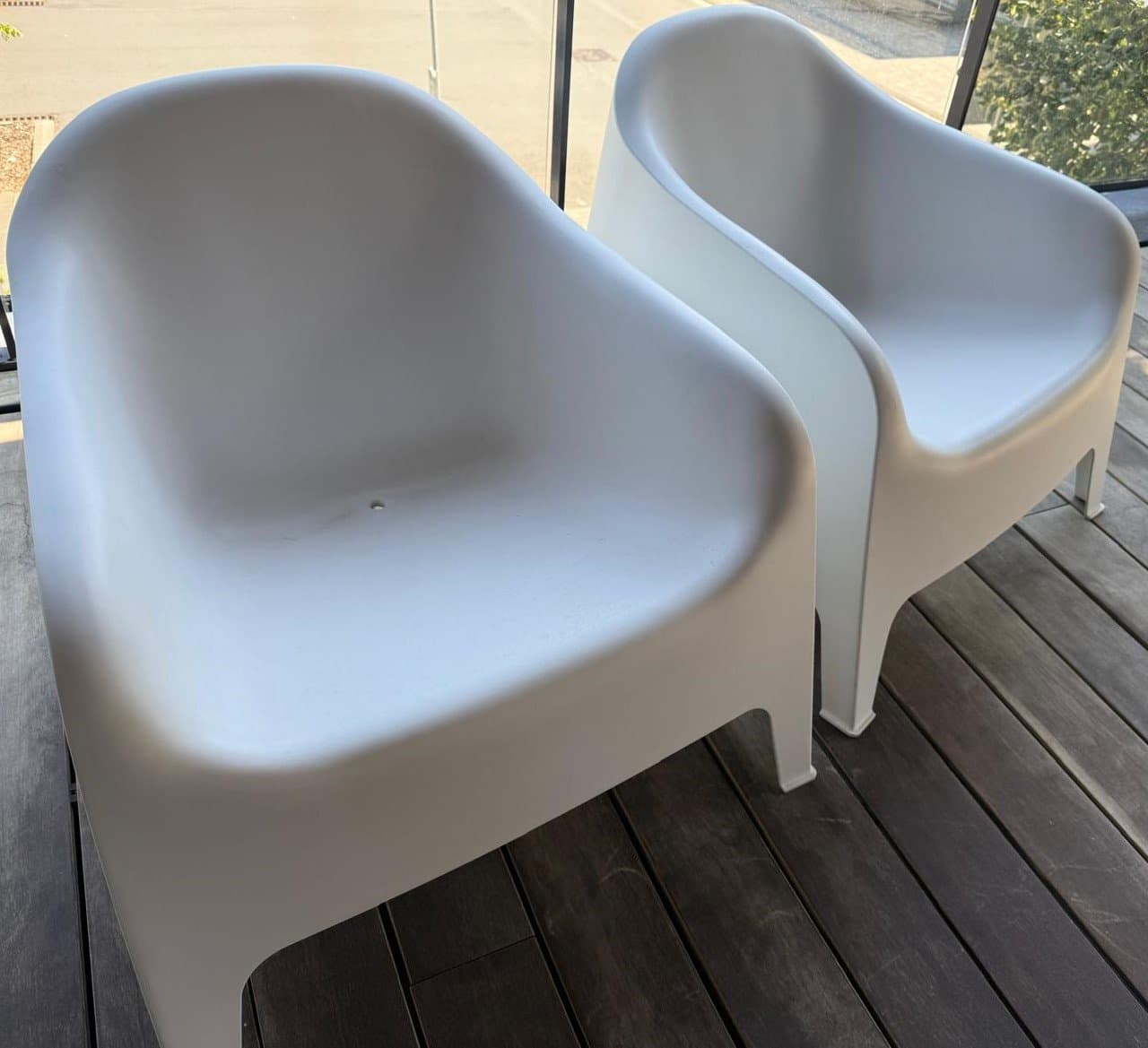 SKARPÖ Fauteuil, buiten, wit