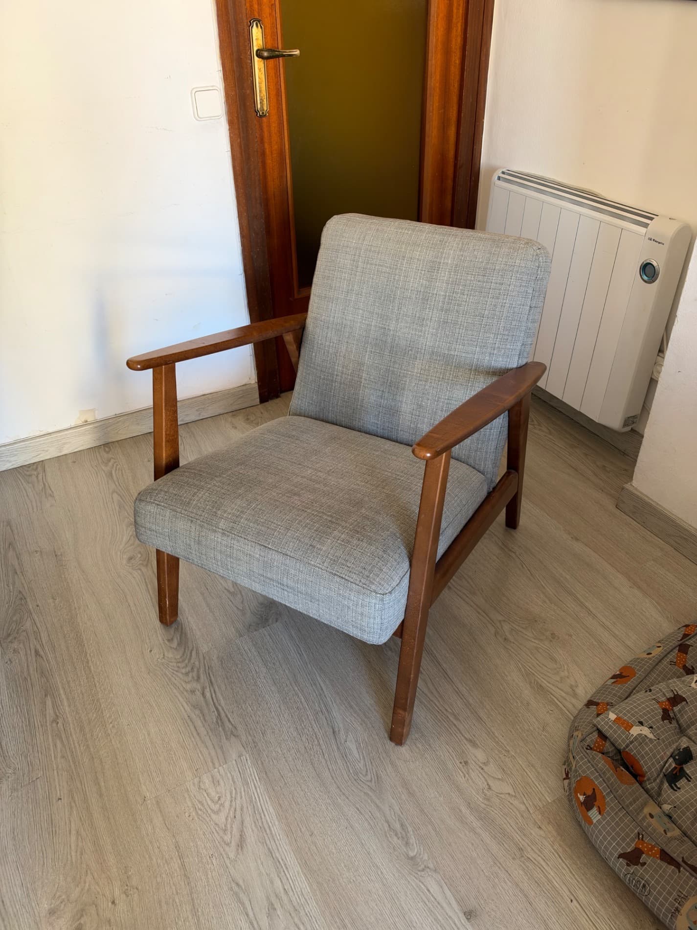 EKENÄSET armchair, Isunda grey