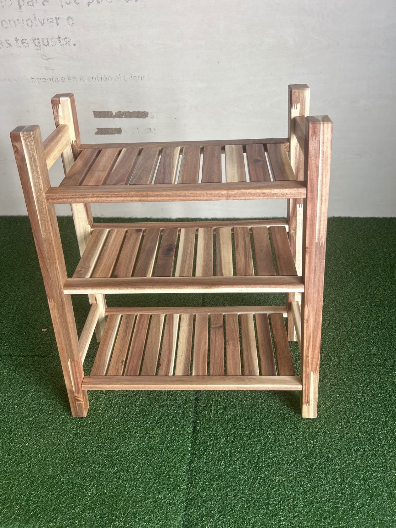 STOREDAMM prestatgeria, acàcia, 60x71 cm