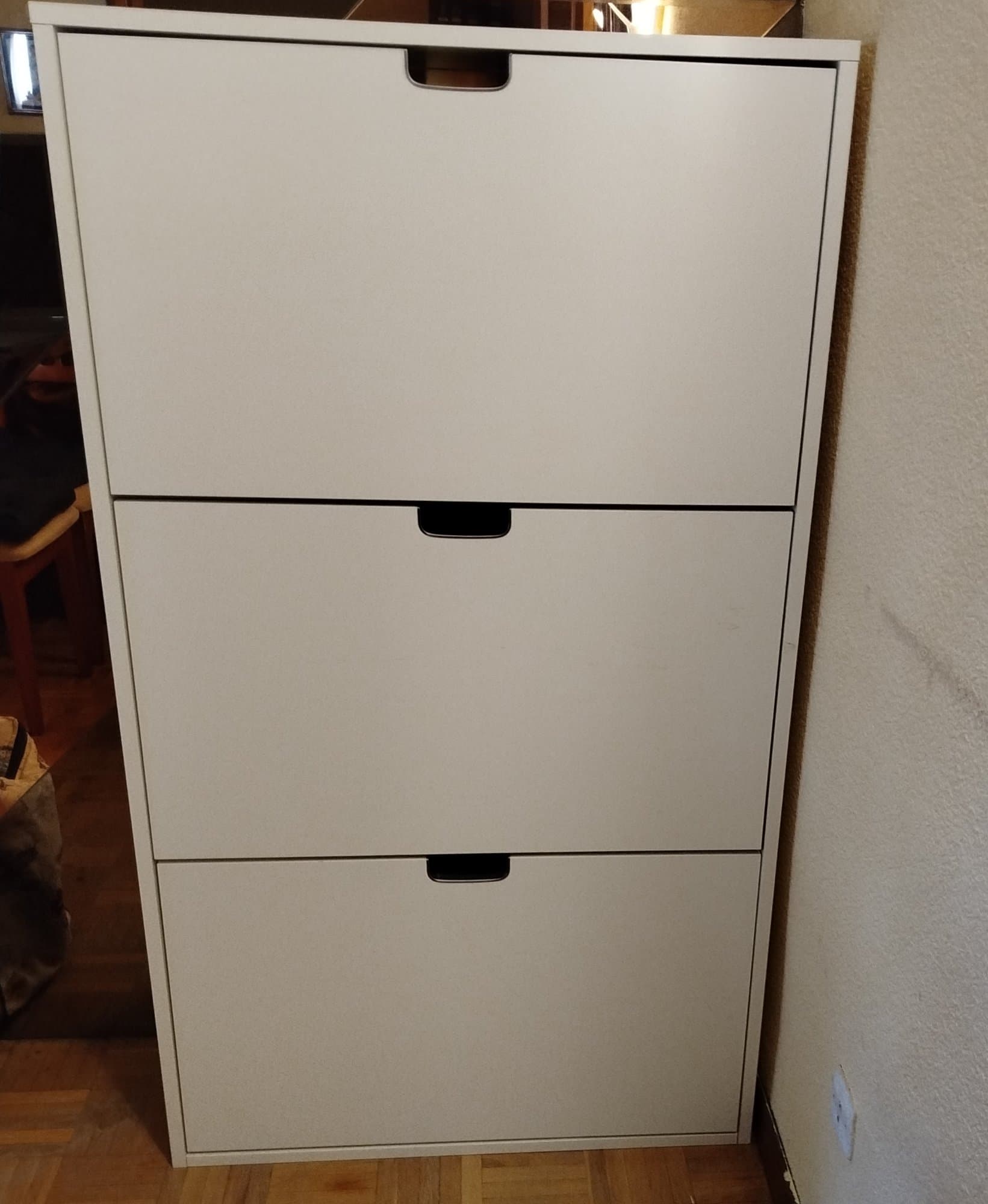 STÄLL sabater amb 3 compartiments, blanc, 79x29x148 cm