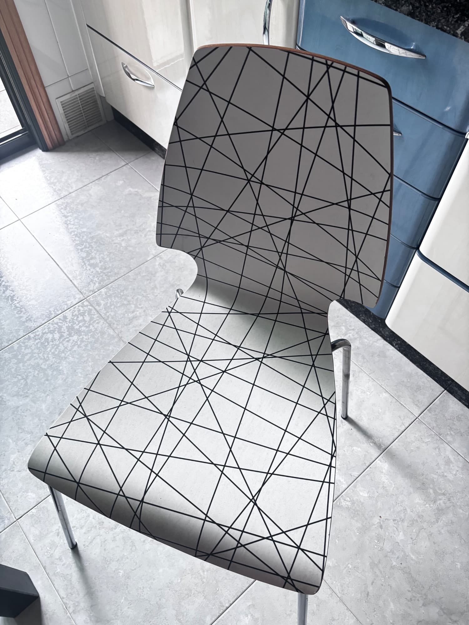 VILMAR asiento, rayas negro