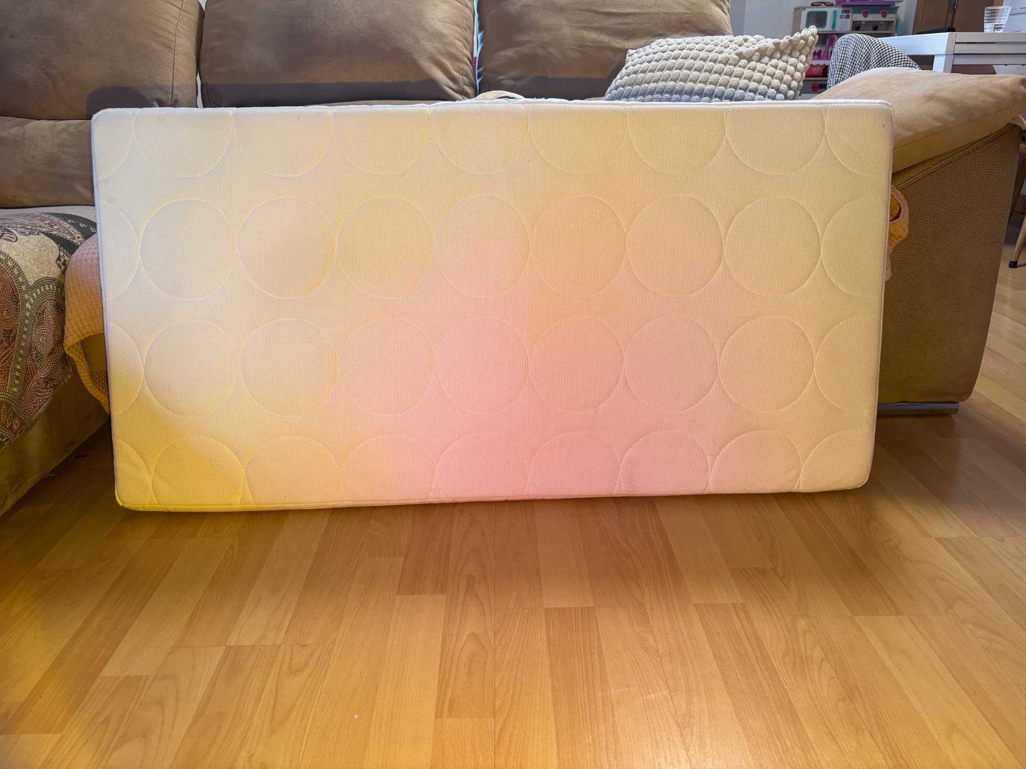 JÄTTETRÖTT malgukizko sehaskarako lastaira, zuria, 60x120x11 cm