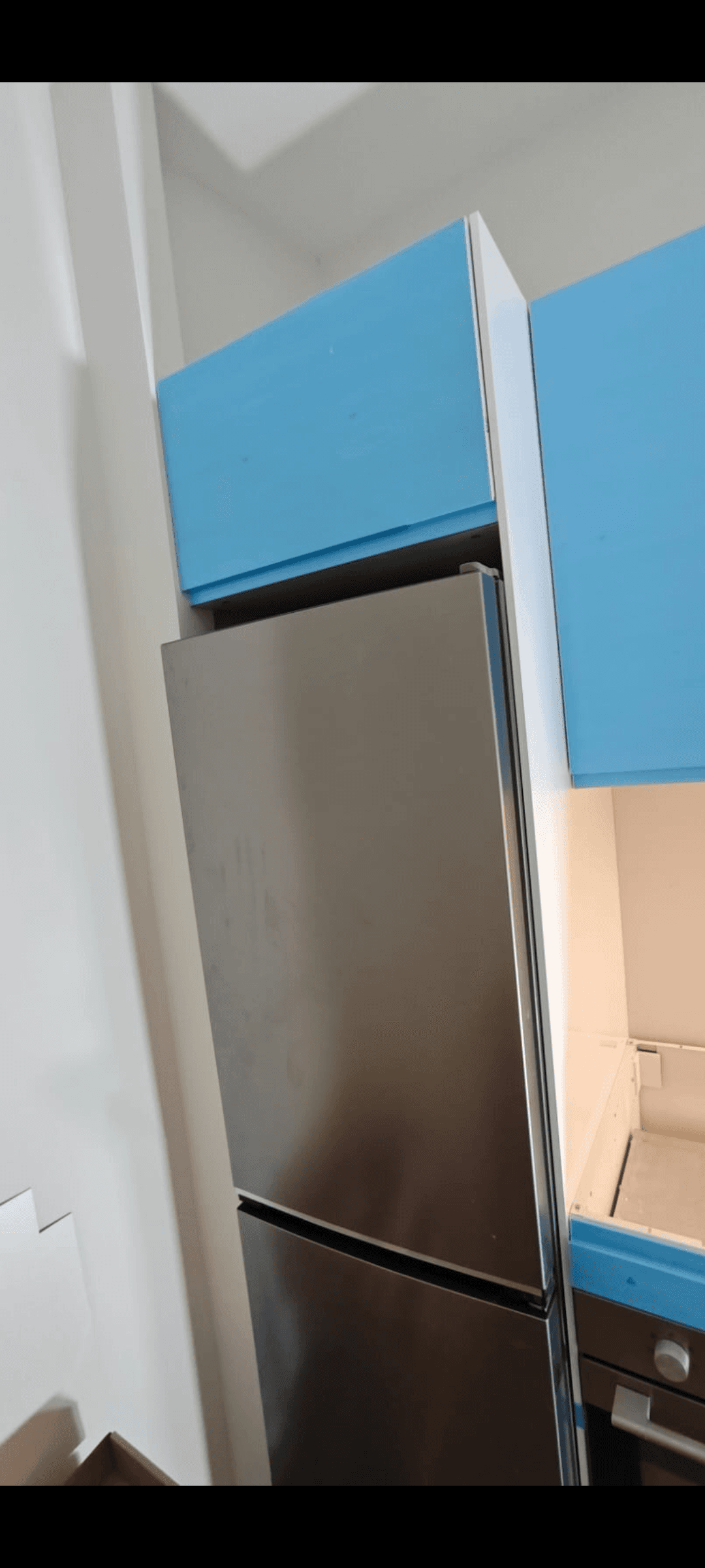 ALINGSÅS nevera/congelador, IKEA 500 independent/acer inoxidable, 210/106 l