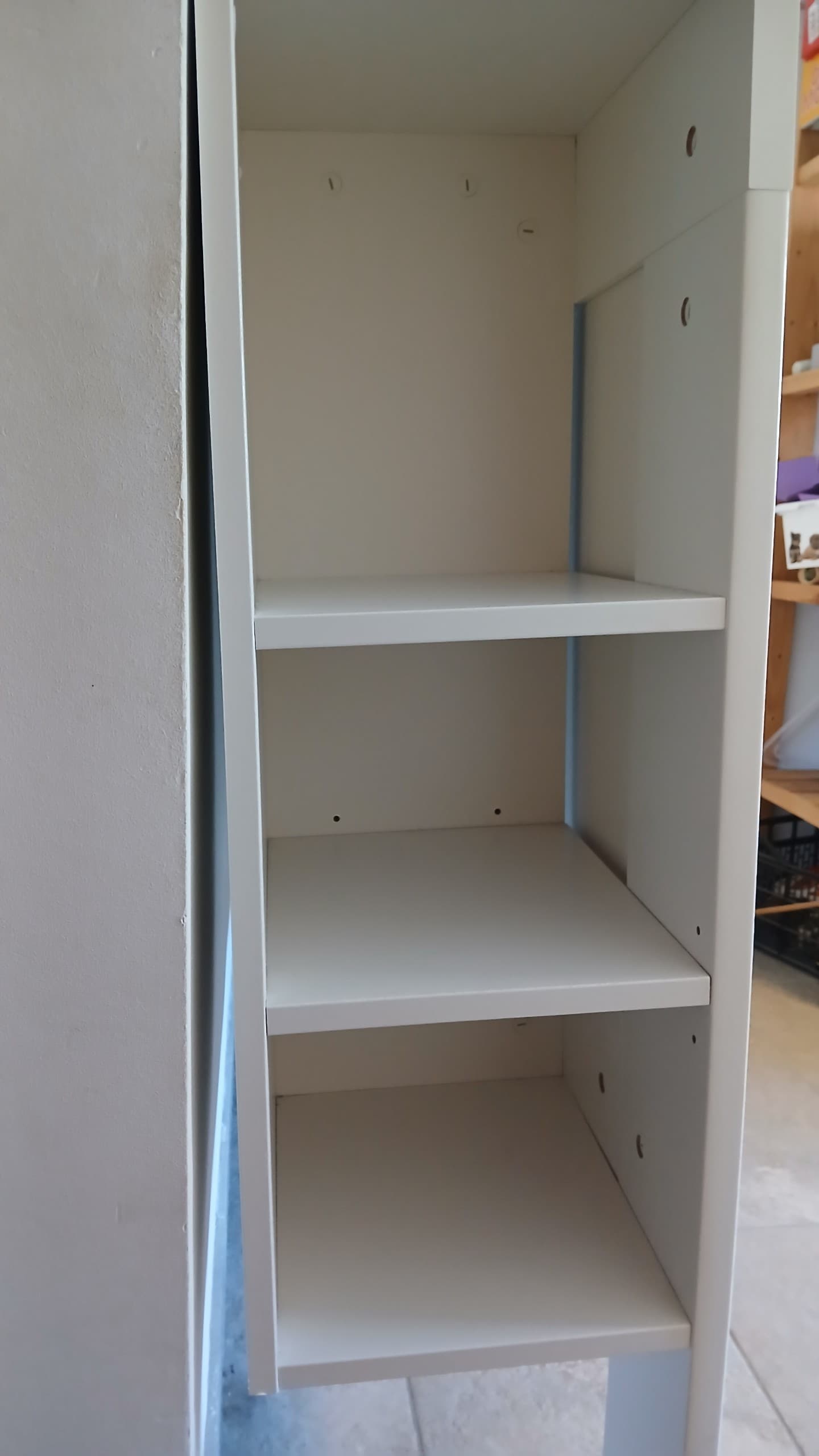 BRIMNES Cabecero con compartimento, blanco, 160 cm