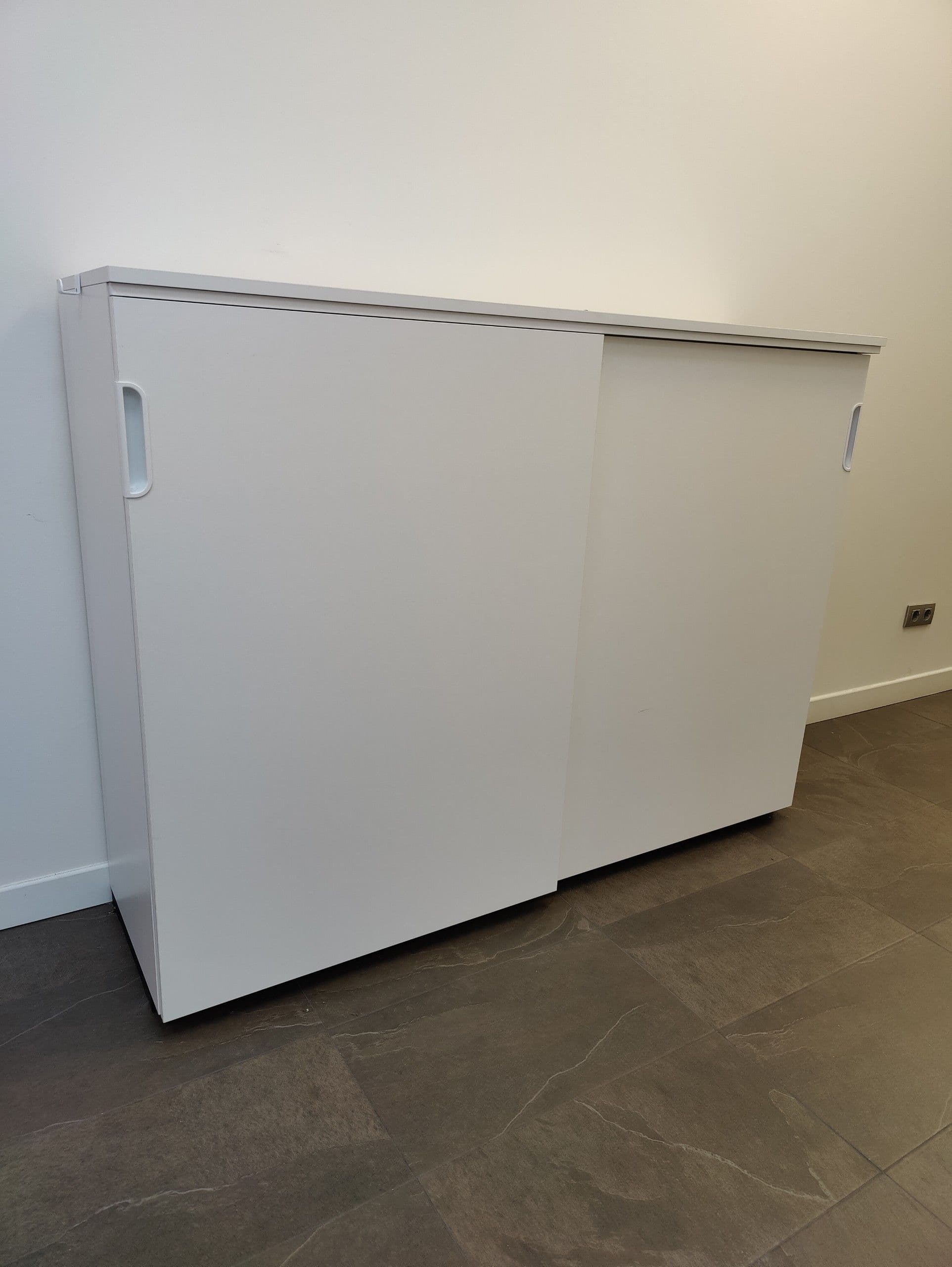 GALANT armari portes corr, blanc, 160x120 cm