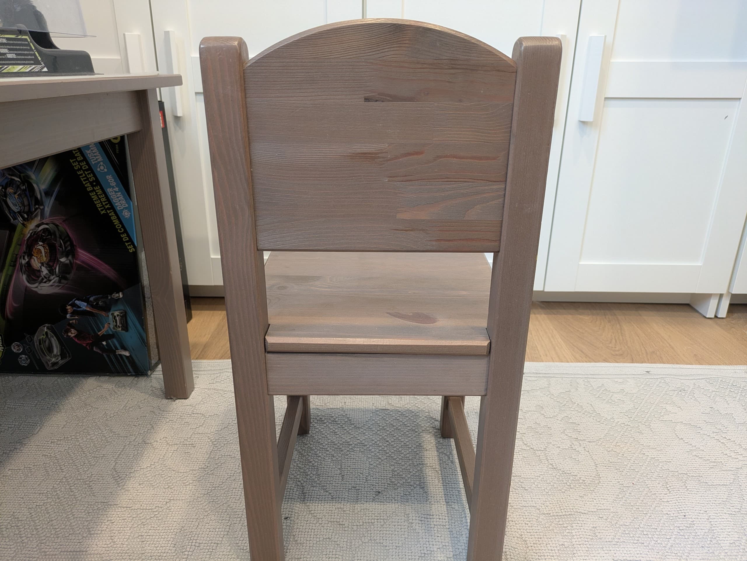 SUNDVIK cadeira para neno, gris